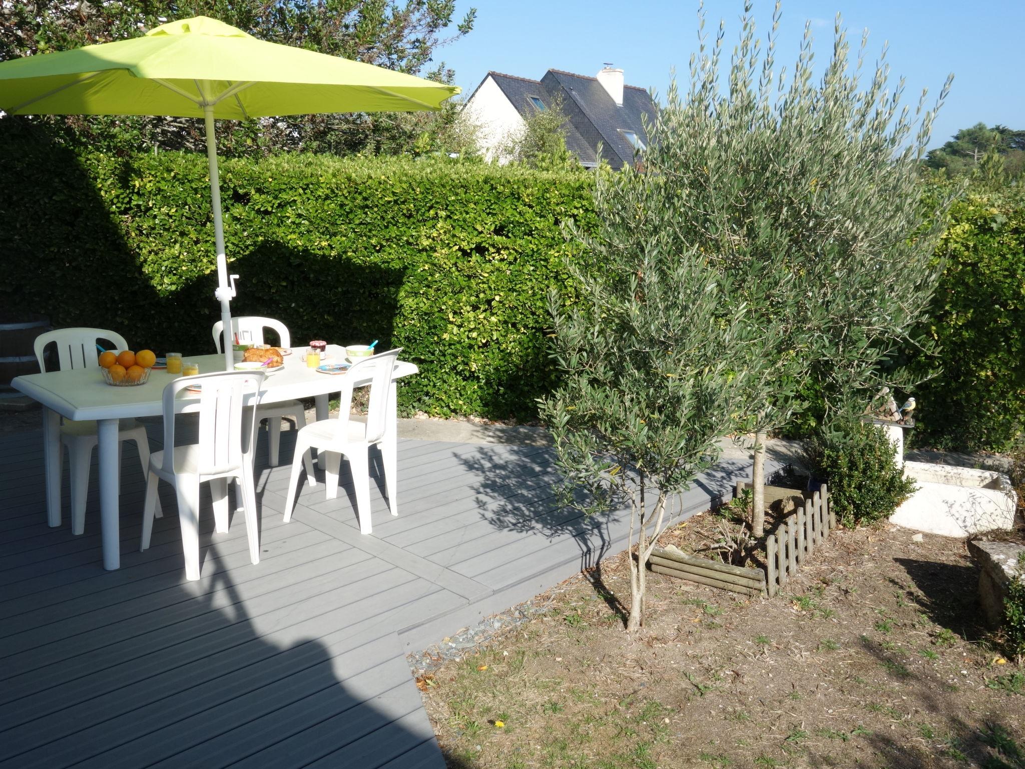 Foto 18 - Casa de 1 habitación en Saint-Pierre-Quiberon con jardín y vistas al mar