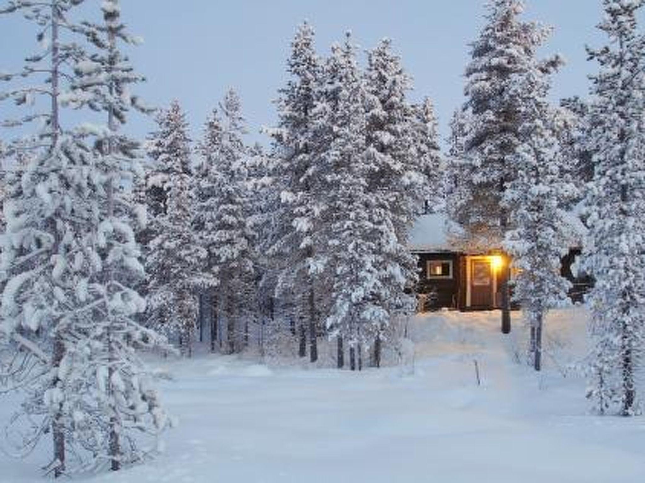 Foto 24 - Haus mit 1 Schlafzimmer in Enontekiö mit sauna und blick auf die berge