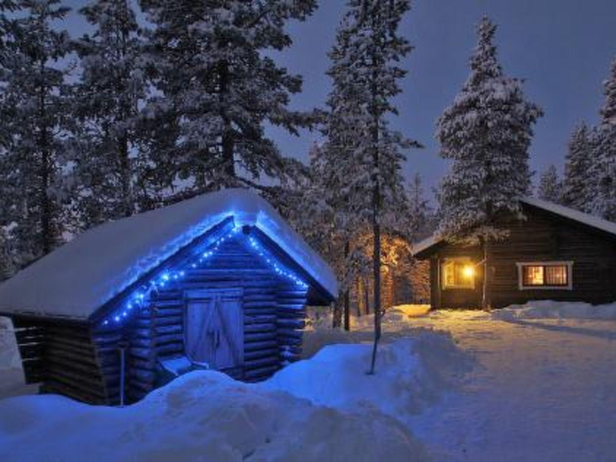 Foto 2 - Casa de 1 quarto em Enontekiö com sauna e vista para a montanha