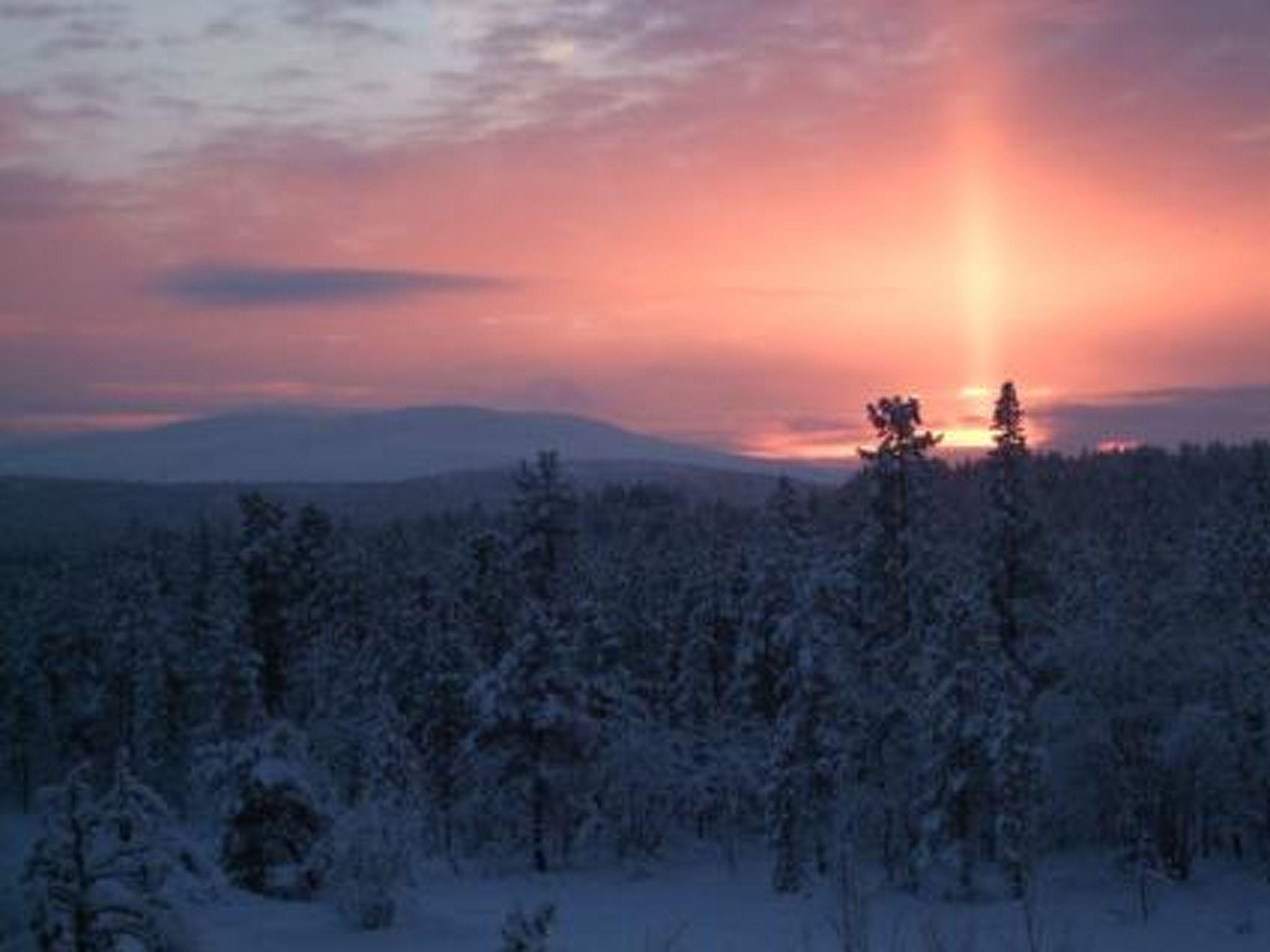 Foto 6 - Haus mit 1 Schlafzimmer in Enontekiö mit sauna und blick auf die berge