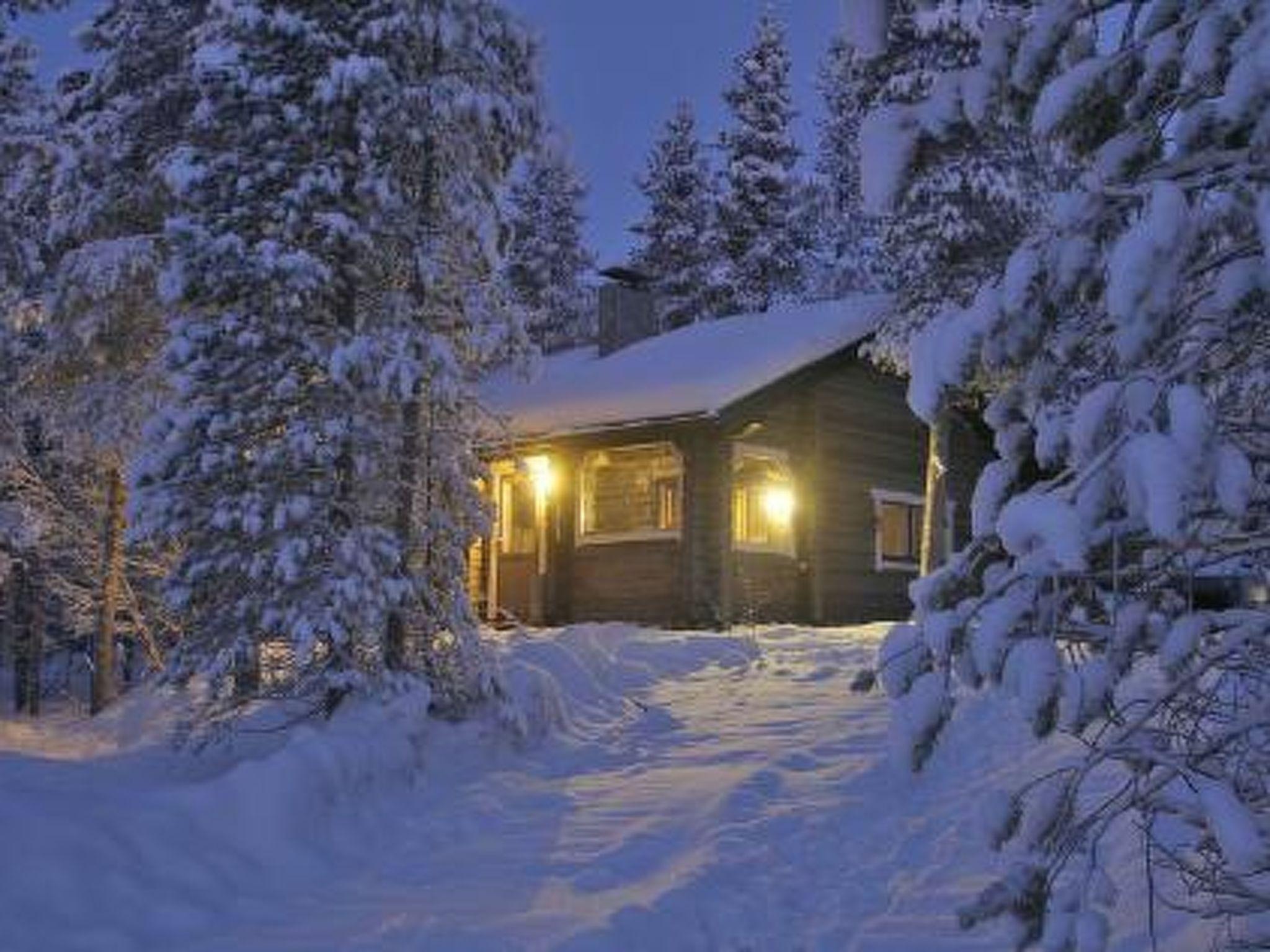 Foto 5 - Casa de 1 quarto em Enontekiö com sauna e vista para a montanha