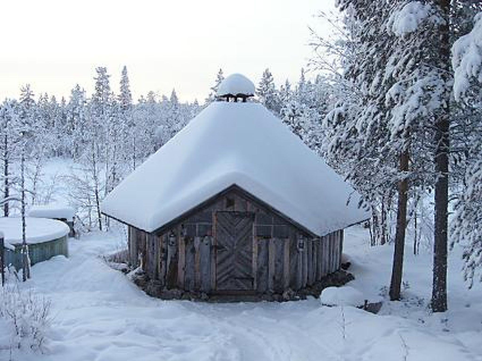 Foto 7 - Haus mit 1 Schlafzimmer in Enontekiö mit sauna und blick auf die berge