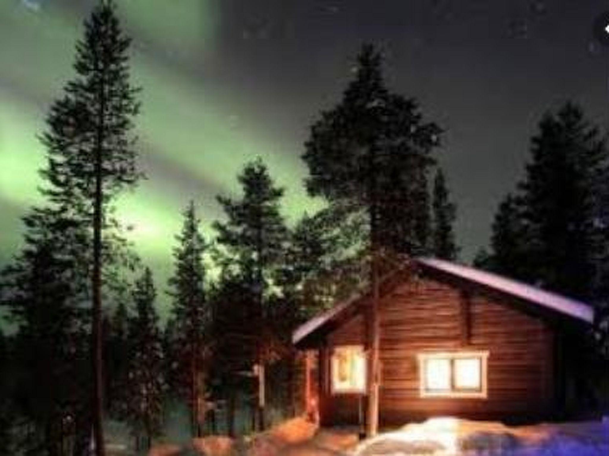 Foto 1 - Casa de 1 habitación en Enontekiö con sauna y vistas a la montaña