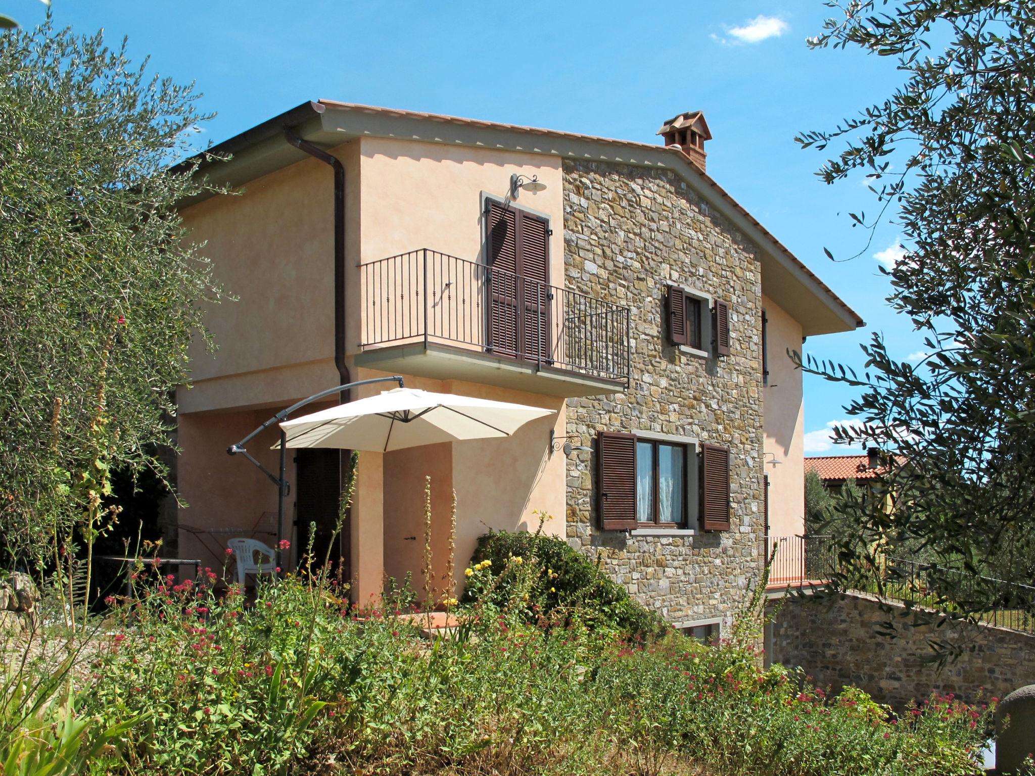 Foto 19 - Casa con 2 camere da letto a Gaiole in Chianti con piscina e giardino