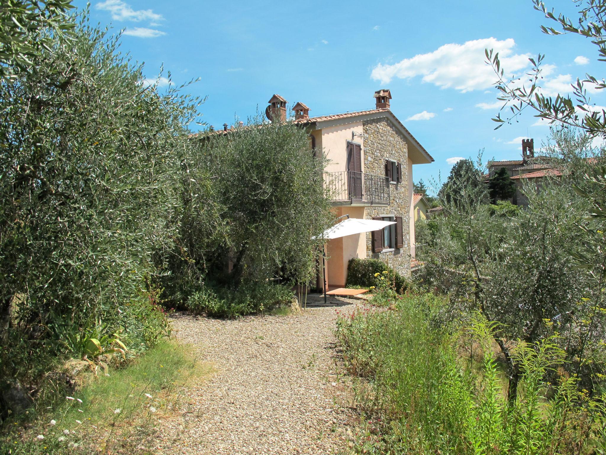 Foto 22 - Casa con 2 camere da letto a Gaiole in Chianti con piscina e giardino