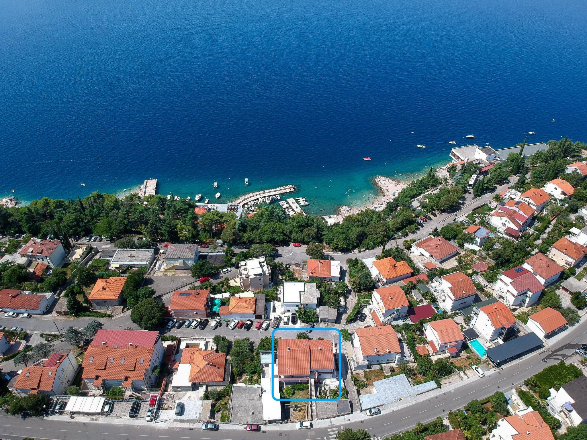 Foto 3 - Apartamento de 1 quarto em Crikvenica com vistas do mar