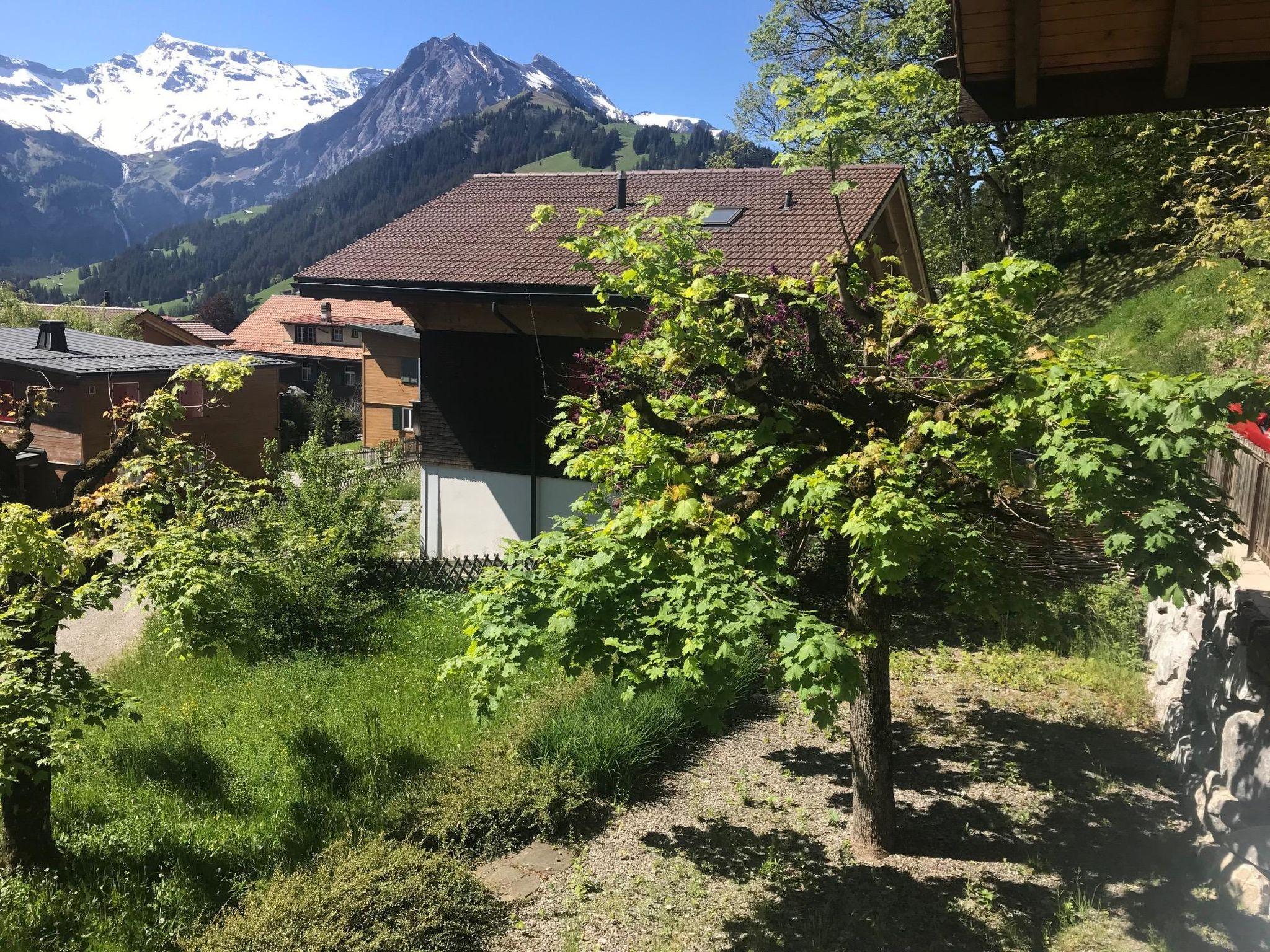 Foto 3 - Appartamento con 3 camere da letto a Adelboden con giardino