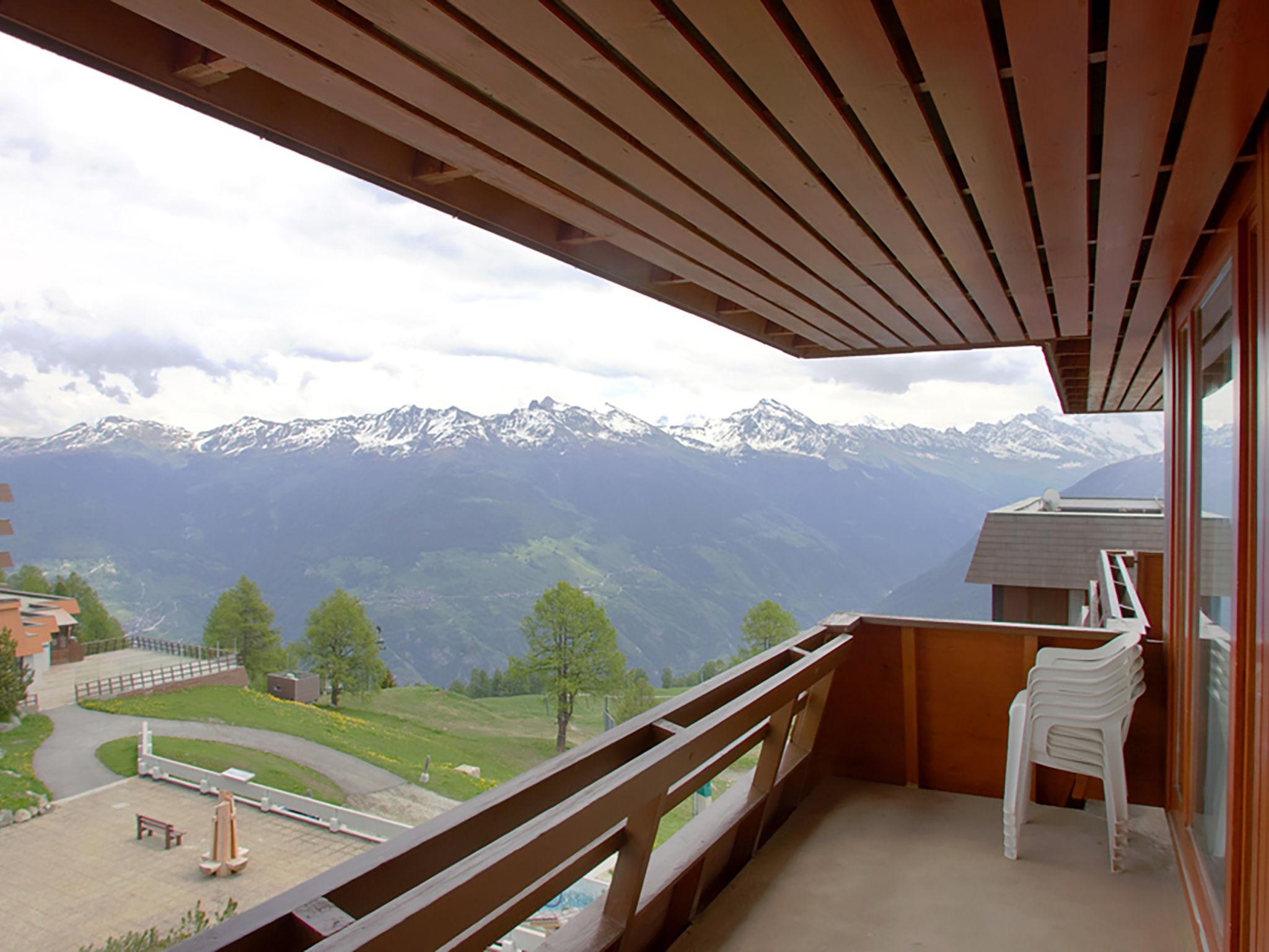 Foto 1 - Apartamento de 2 habitaciones en Vex con piscina y vistas a la montaña