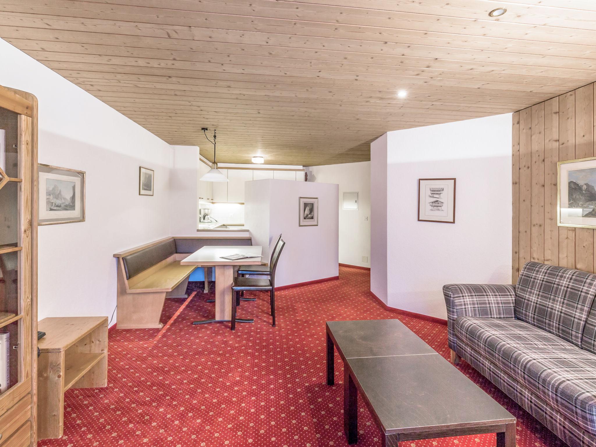 Foto 4 - Apartamento de 2 quartos em Grindelwald com jardim