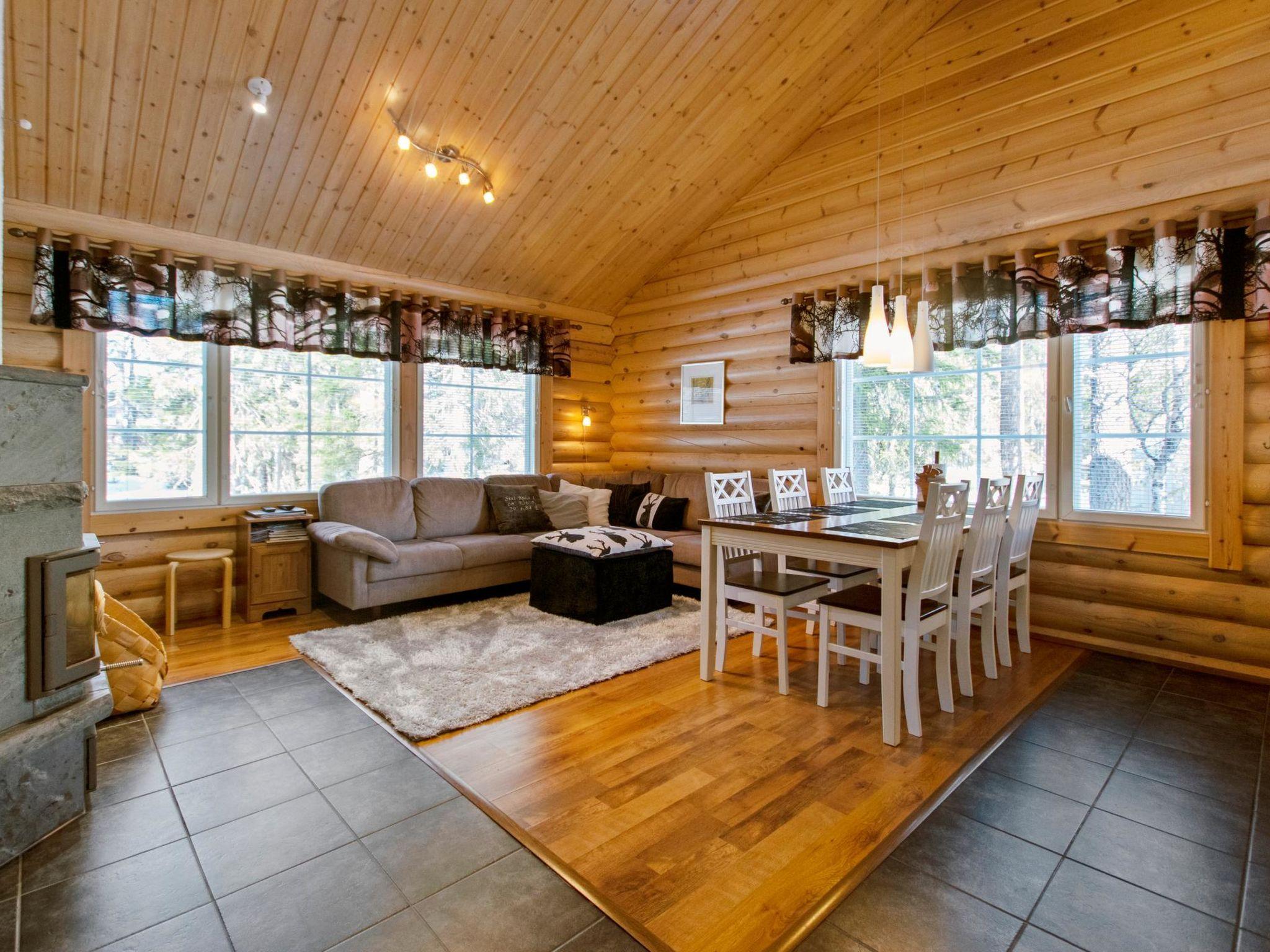 Foto 20 - Casa de 2 habitaciones en Kuusamo con sauna y vistas a la montaña
