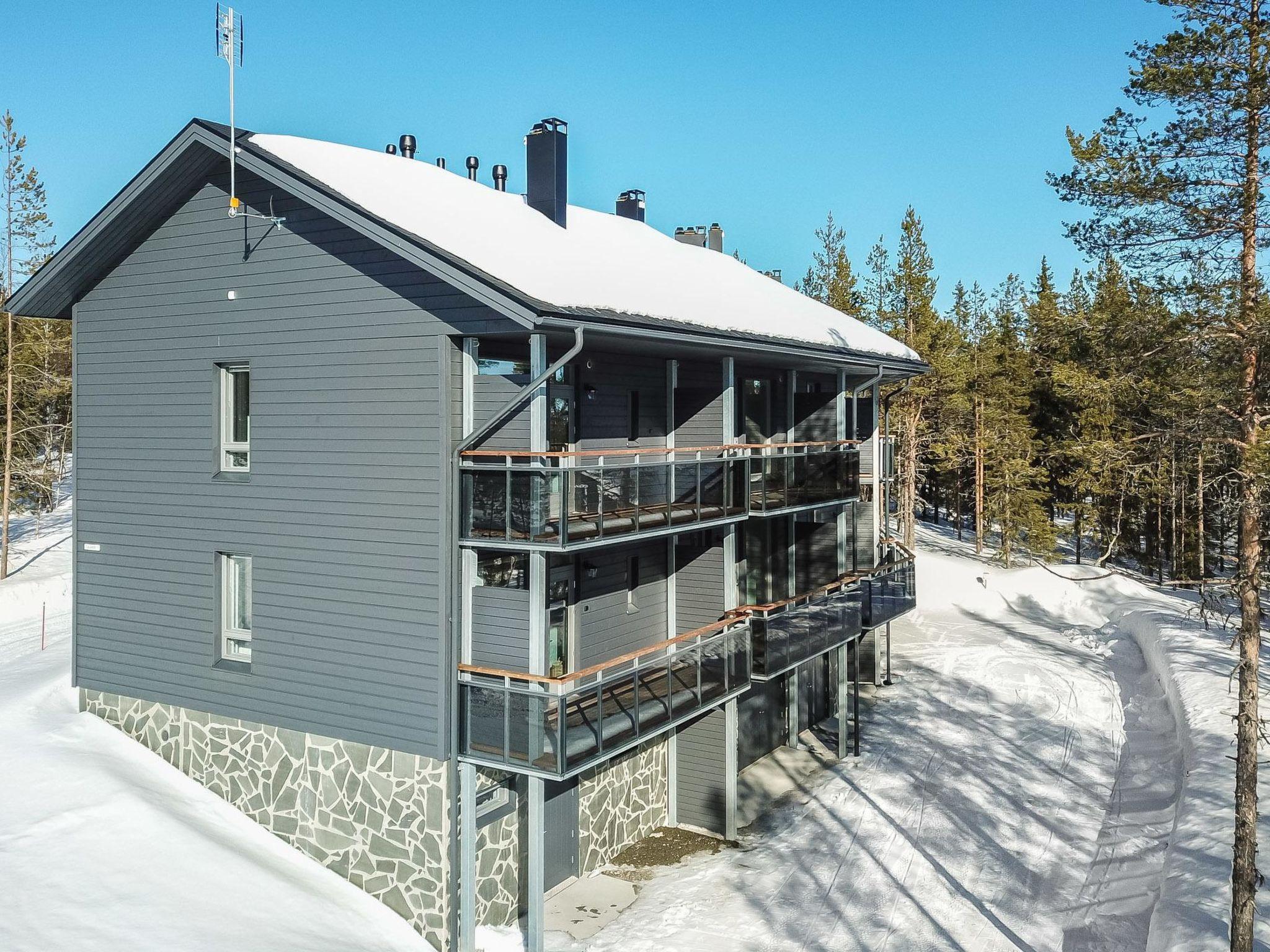 Foto 1 - Casa con 2 camere da letto a Kolari con sauna e vista sulle montagne