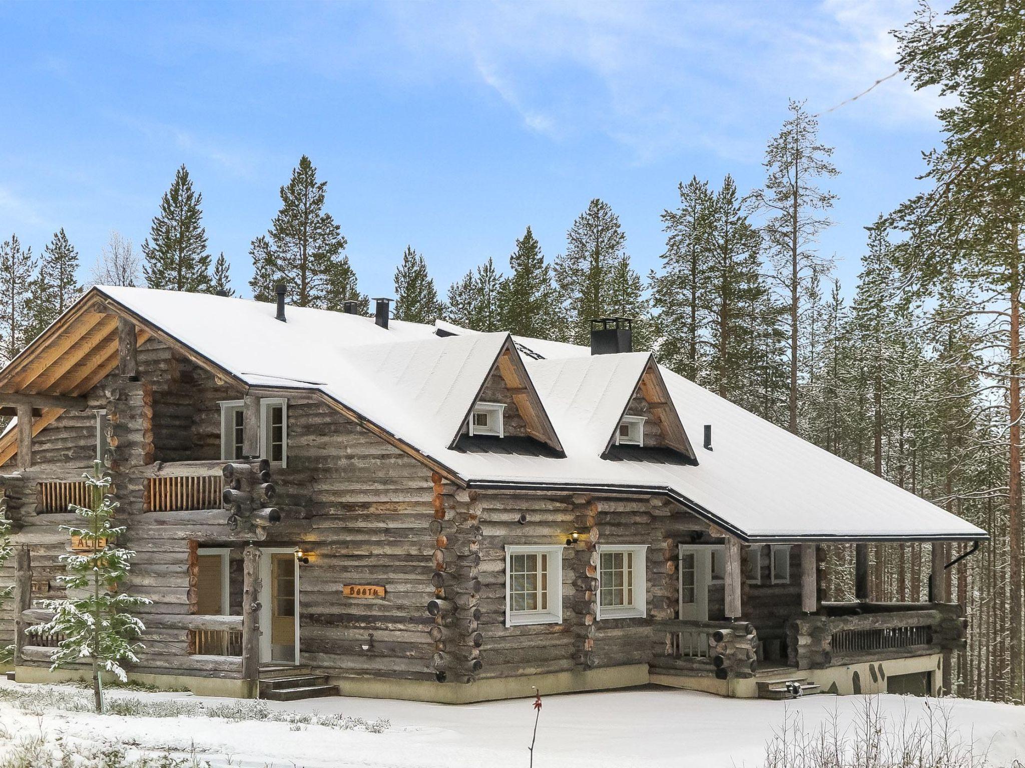 Foto 1 - Casa de 4 quartos em Kittilä com sauna e vista para a montanha