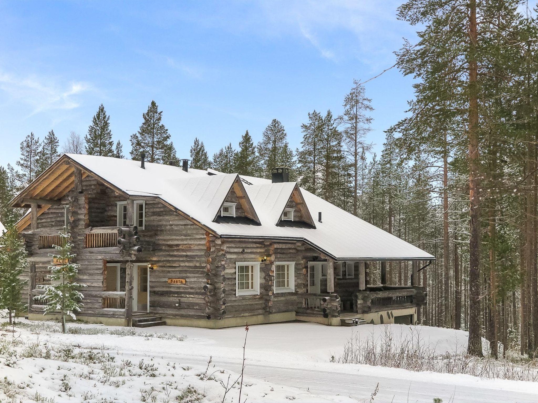 Foto 30 - Casa de 4 habitaciones en Kittilä con sauna y vistas a la montaña