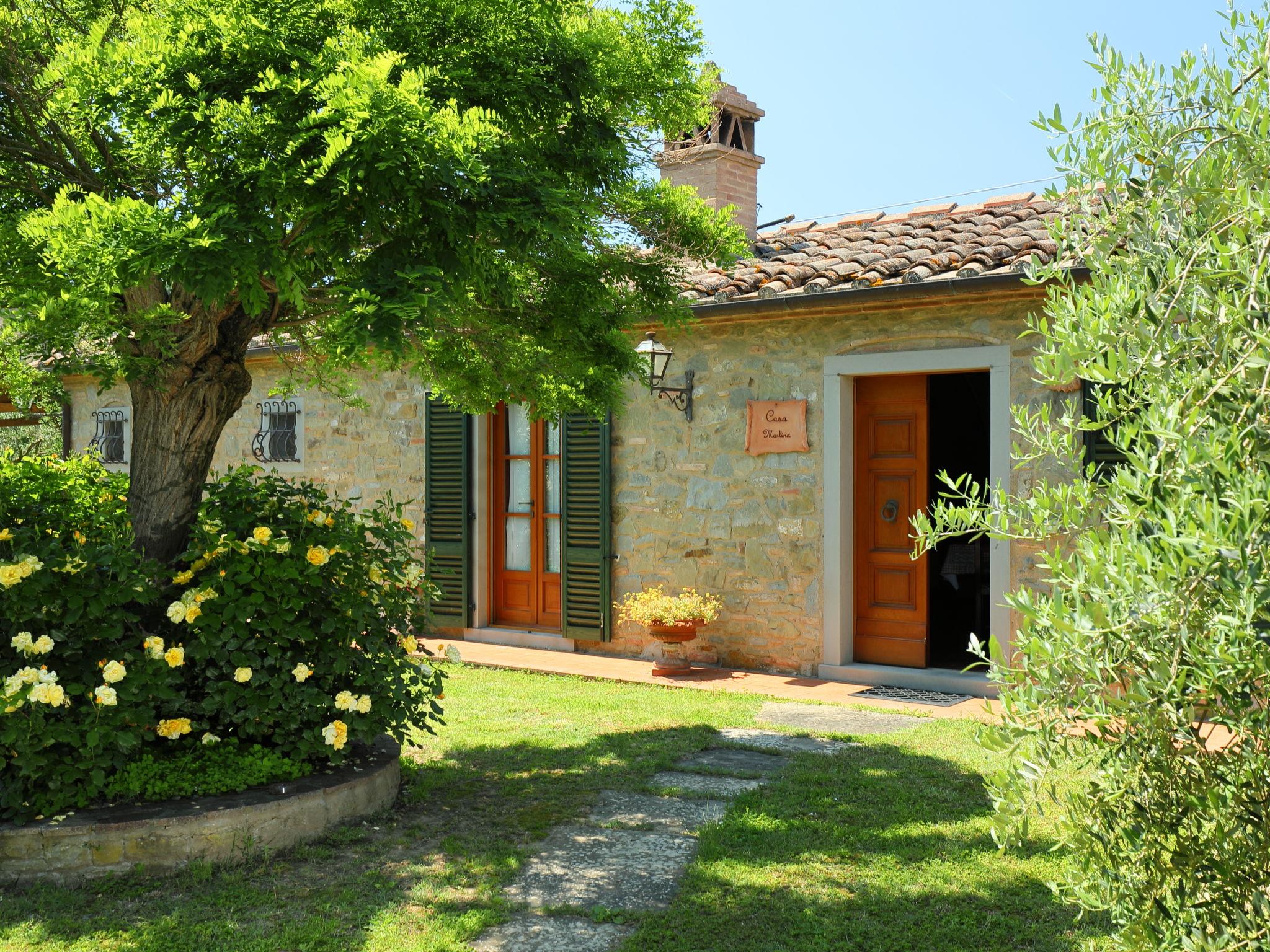 Foto 21 - Casa de 3 habitaciones en Cortona con piscina y jardín