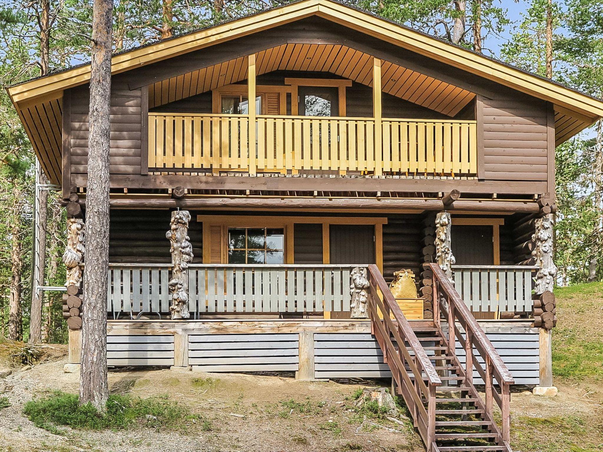 Foto 1 - Casa con 2 camere da letto a Enontekiö con sauna e vista sulle montagne