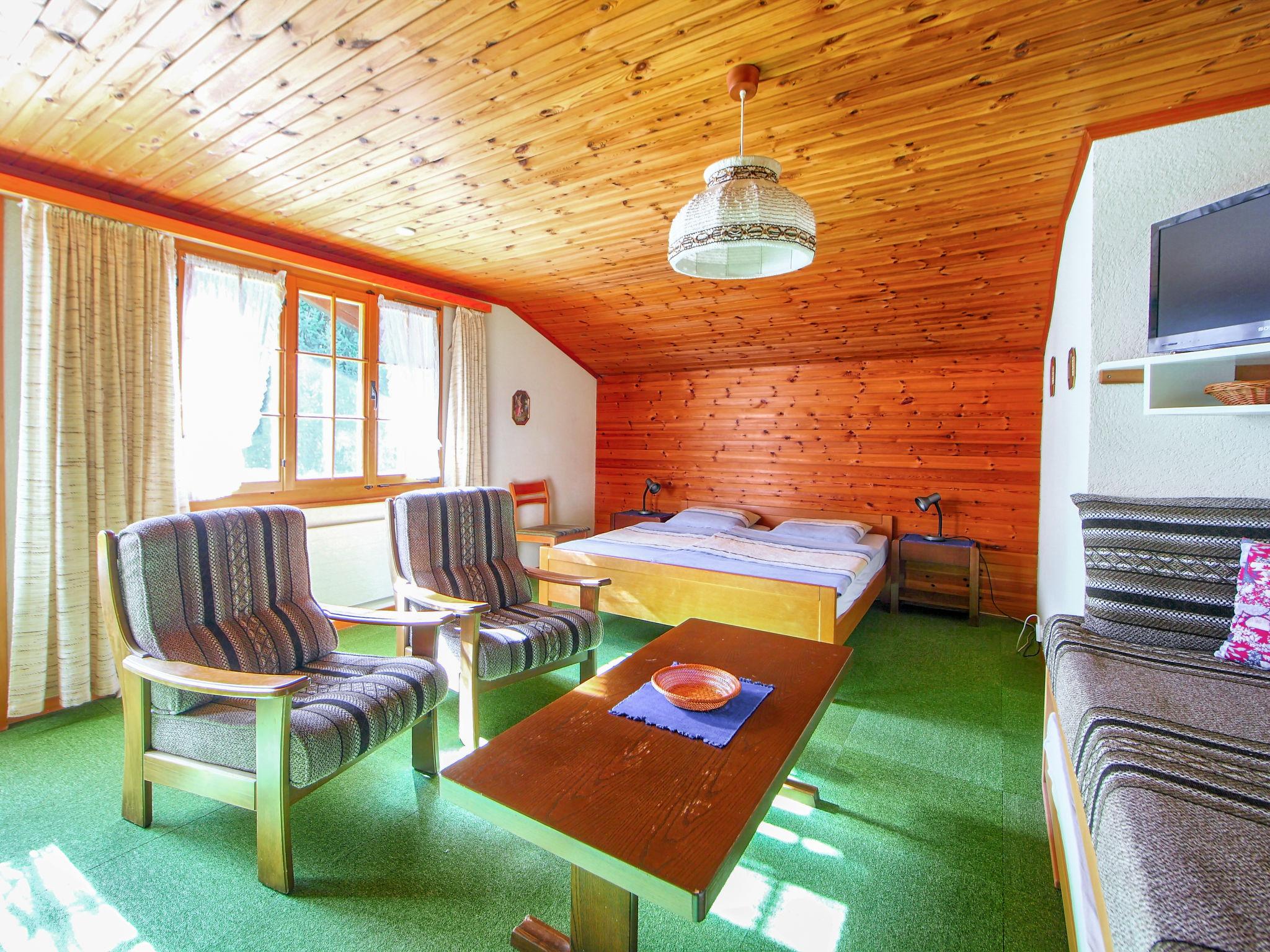 Foto 2 - Apartamento de 1 quarto em Grindelwald com jardim e sauna