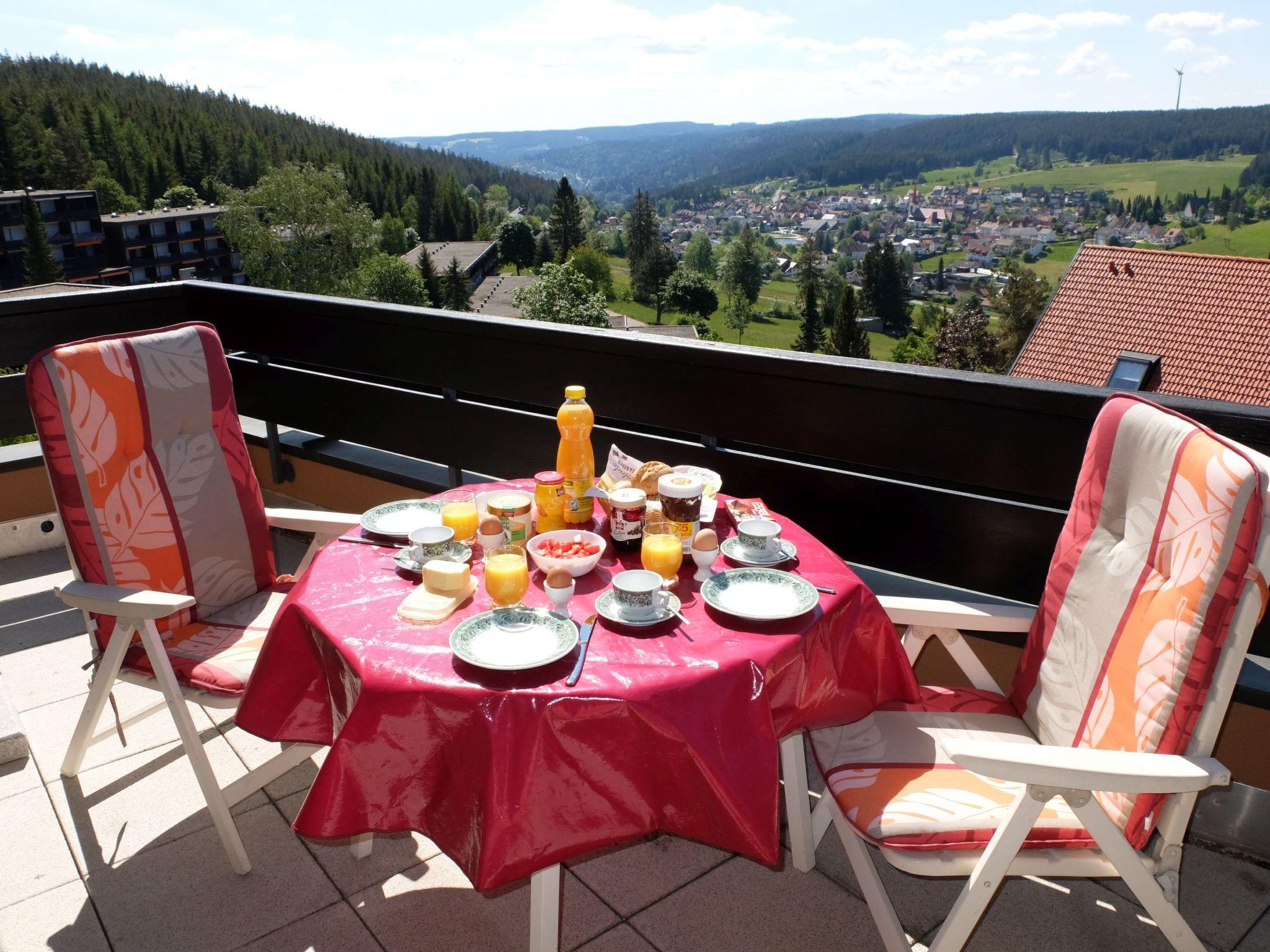 Foto 1 - Apartamento de 1 quarto em Schonach im Schwarzwald com vista para a montanha
