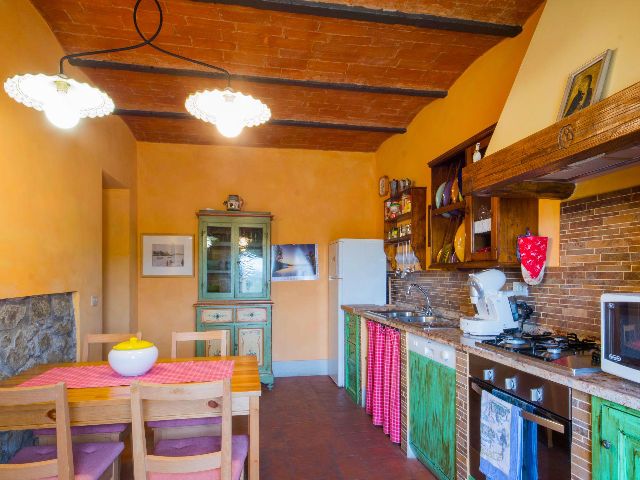 Foto 14 - Casa de 2 habitaciones en Greve in Chianti con jardín