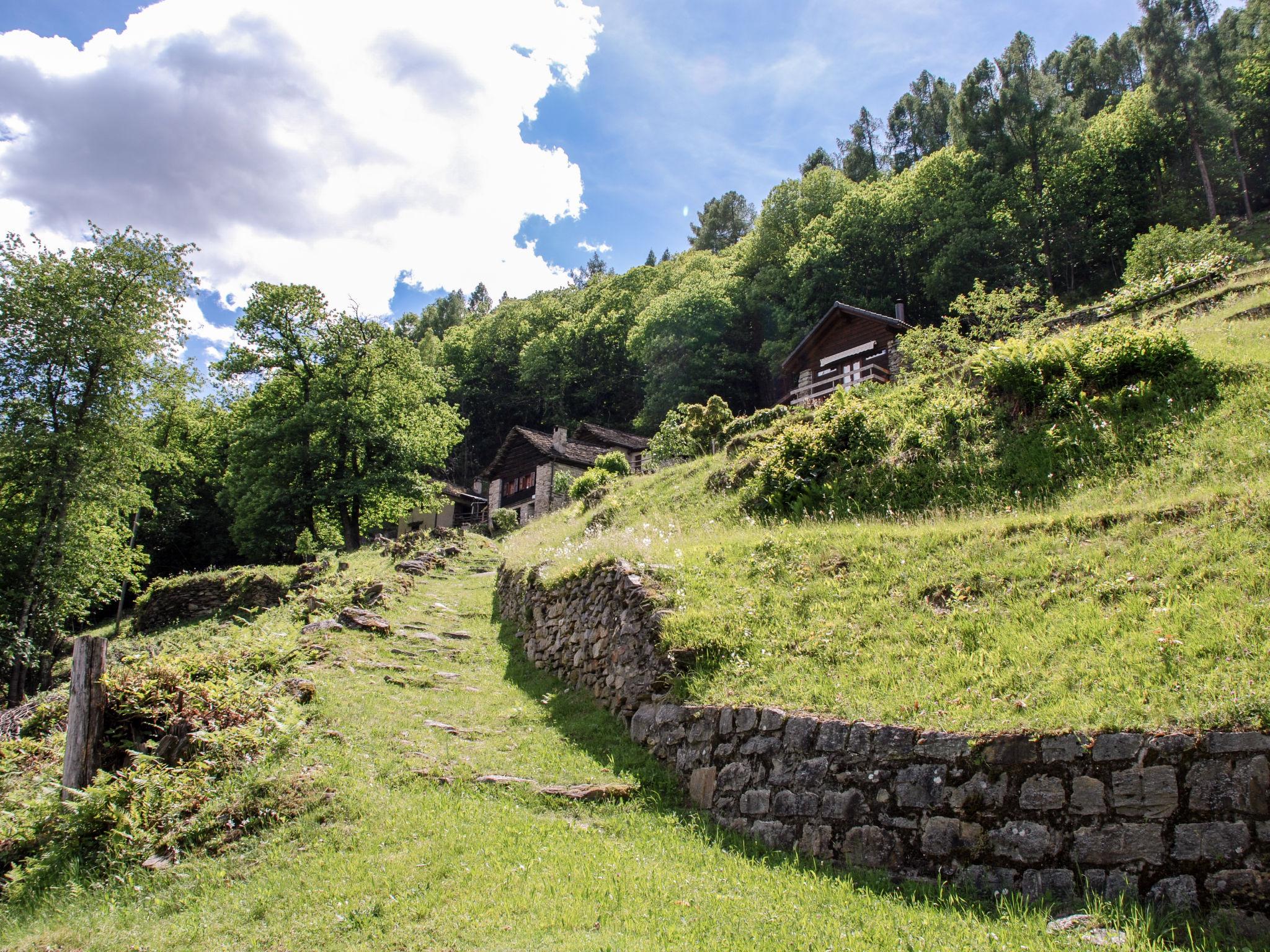 Photo 19 - Maison de 1 chambre à Serravalle avec jardin et vues sur la montagne