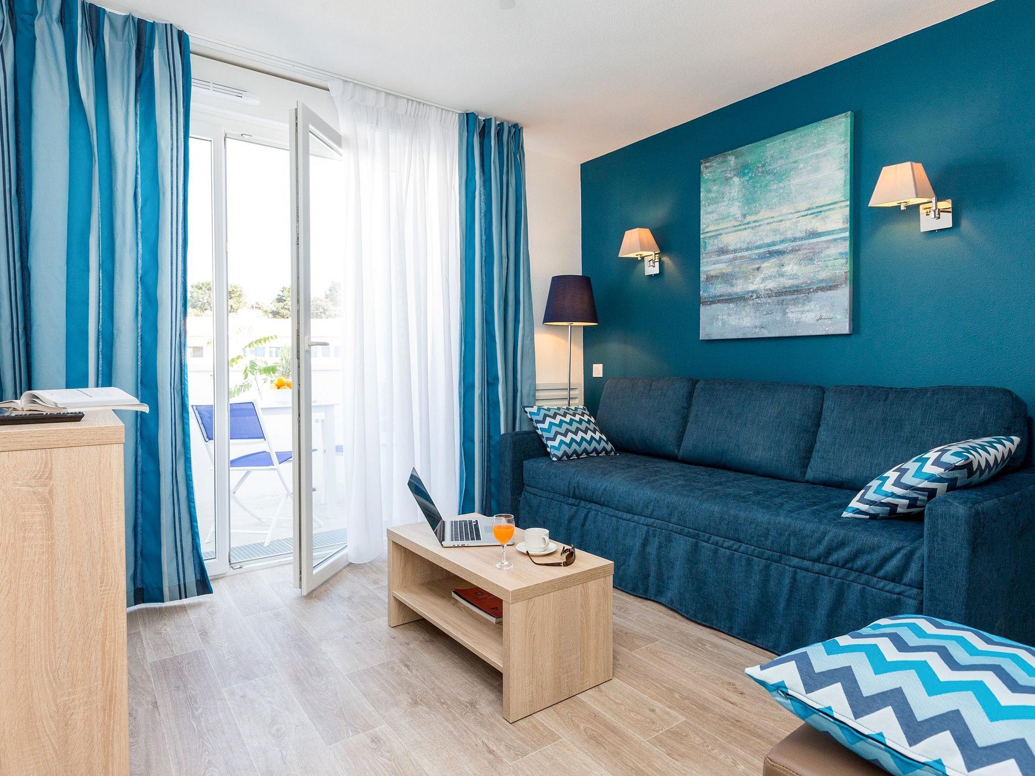 Foto 5 - Apartamento de 2 quartos em Noirmoutier-en-l'Île com piscina e vistas do mar