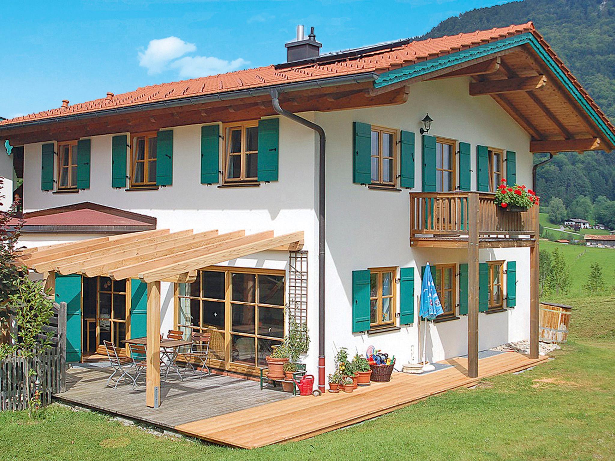 Foto 1 - Haus mit 4 Schlafzimmern in Ruhpolding mit terrasse und blick auf die berge