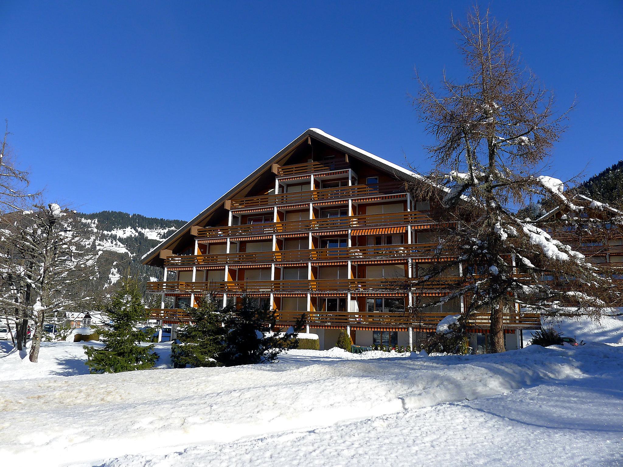 Photo 16 - Appartement de 2 chambres à Ollon avec jardin et vues sur la montagne