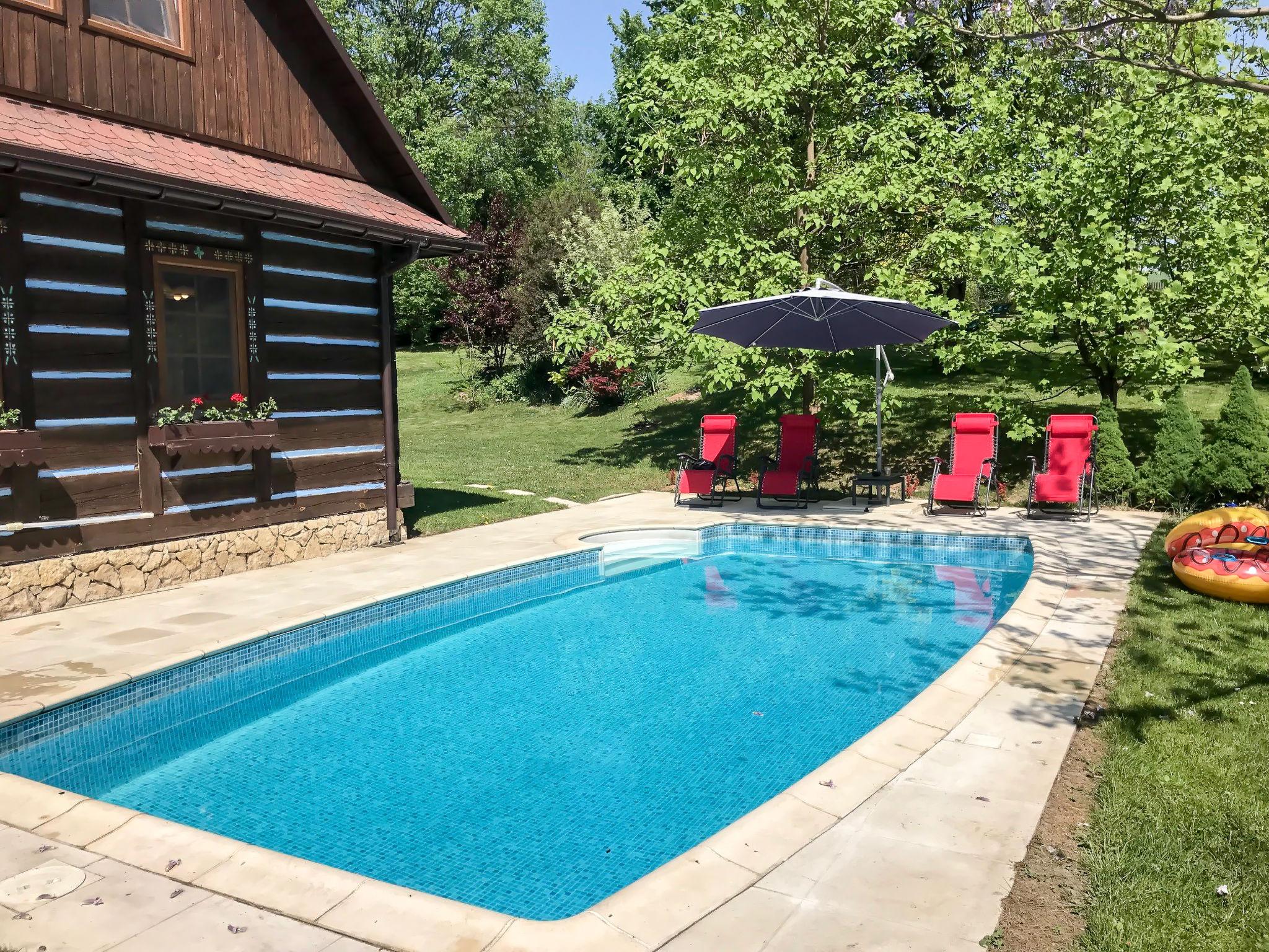 Foto 18 - Casa de 3 quartos em Liszki com piscina privada e jardim