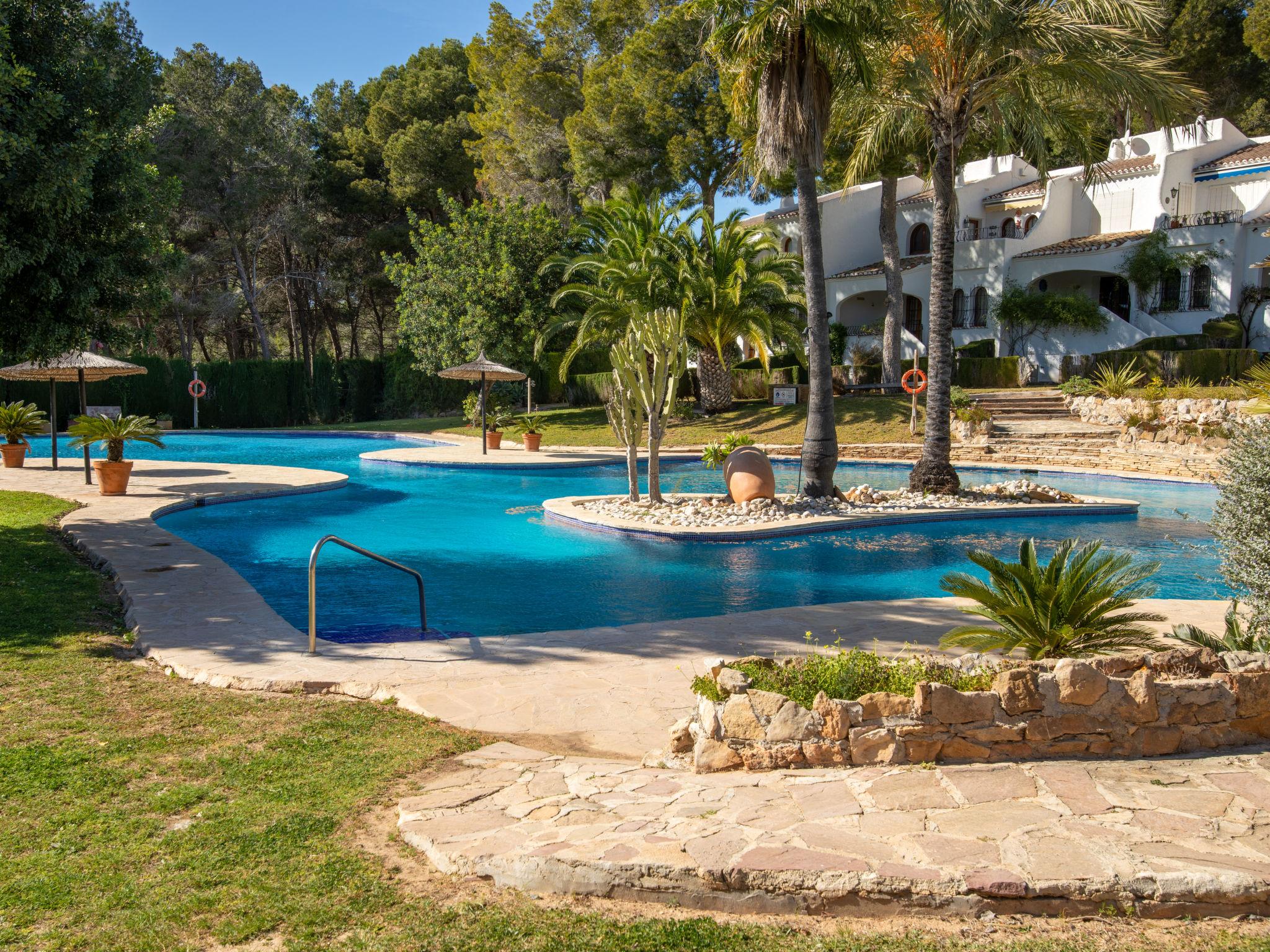 Foto 16 - Apartamento de 1 habitación en Dénia con piscina y vistas al mar