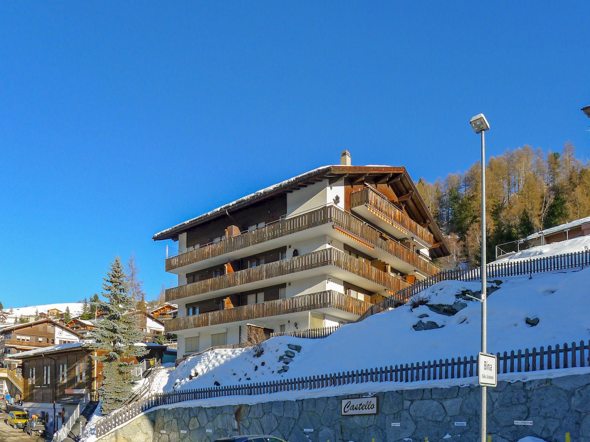 Photo 19 - Appartement de 2 chambres à Grächen avec vues sur la montagne