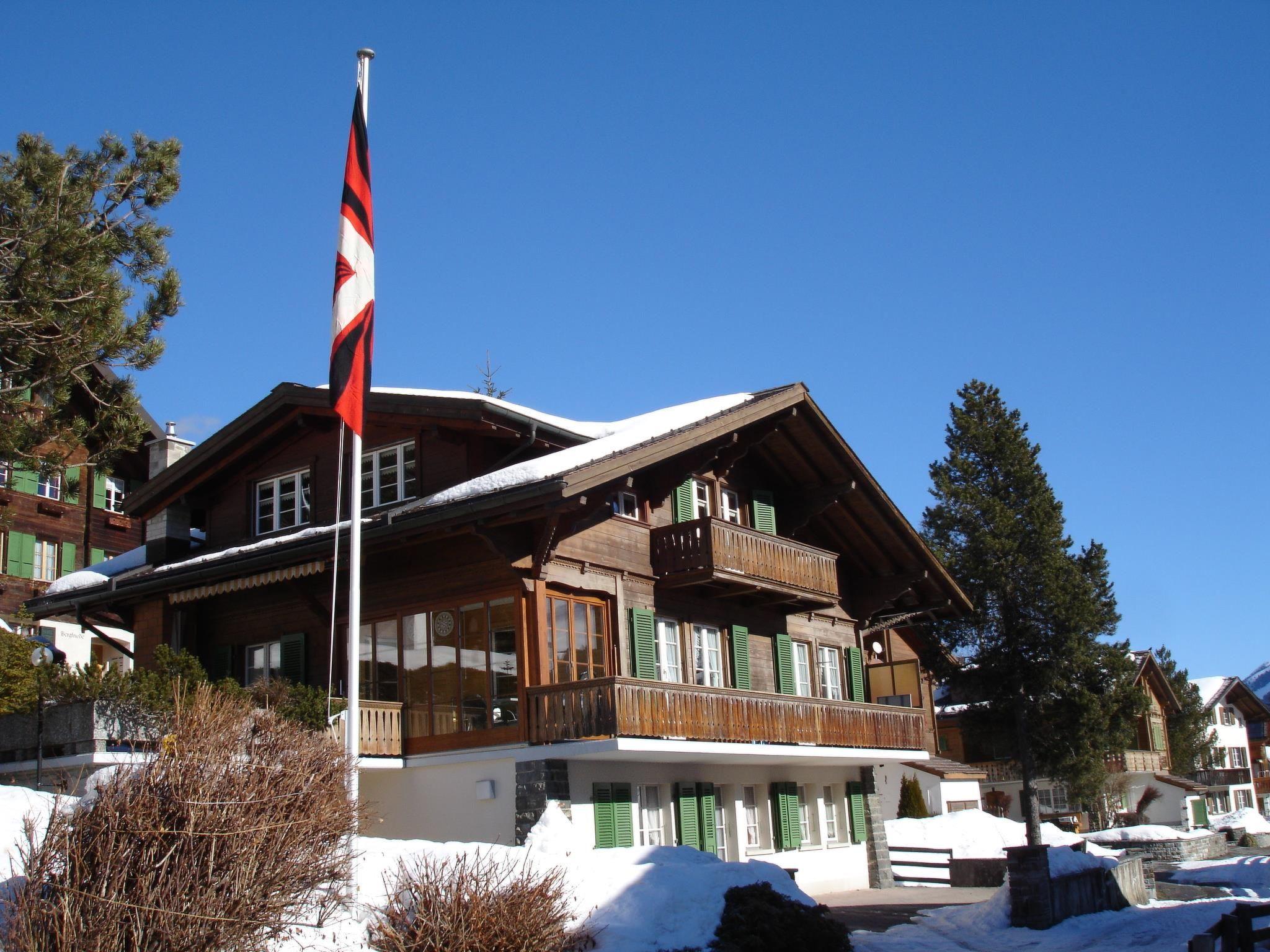 Foto 4 - Apartamento de 3 quartos em Adelboden com jardim