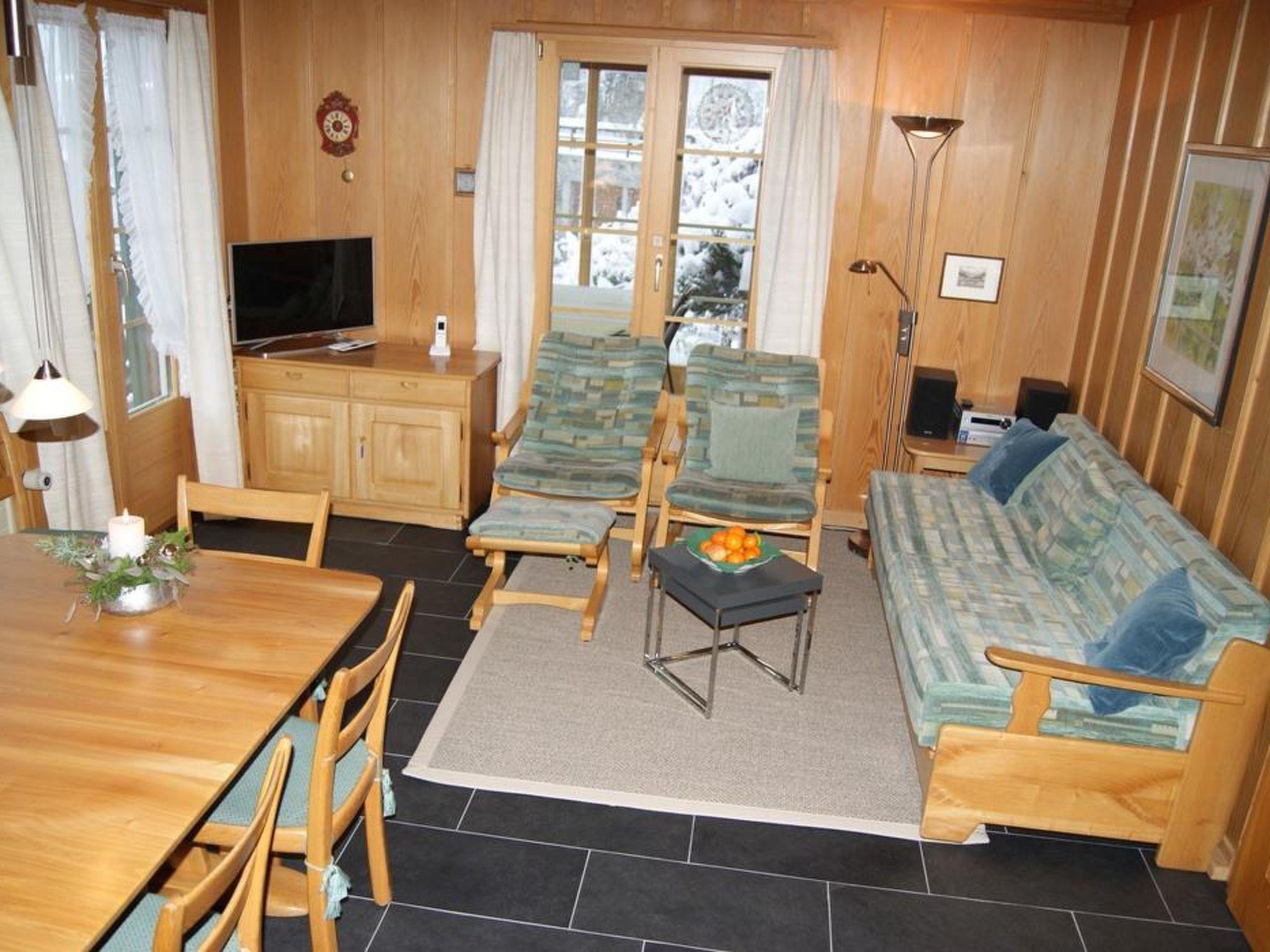 Foto 8 - Apartamento de 3 habitaciones en Adelboden con jardín