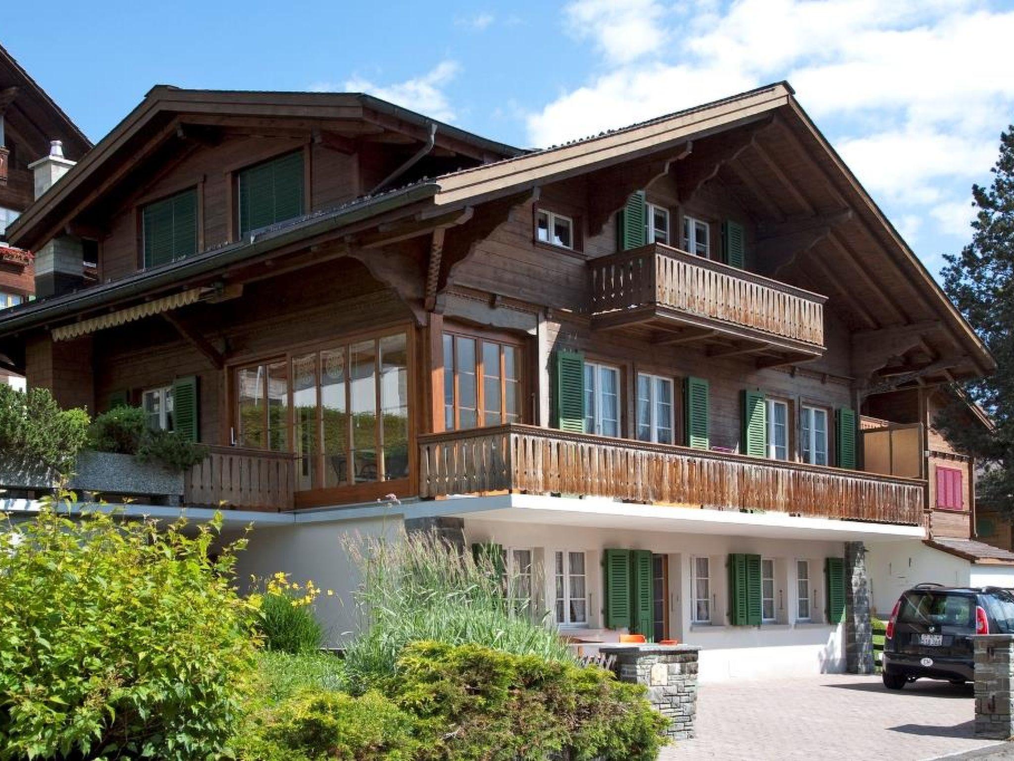 Foto 1 - Appartamento con 3 camere da letto a Adelboden con giardino