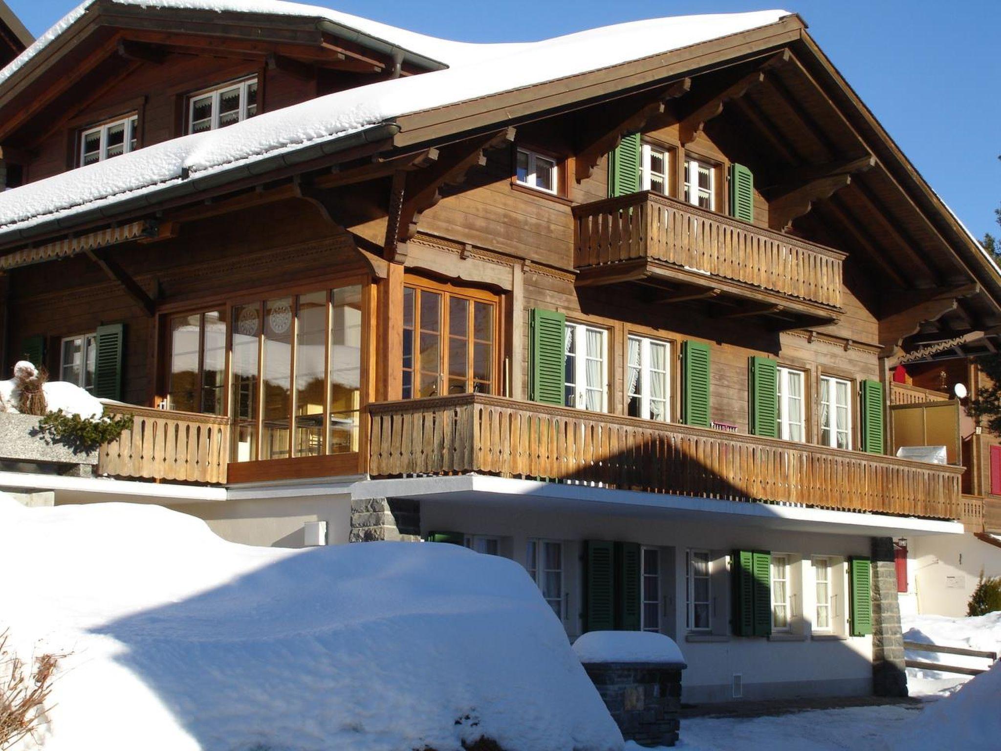 Photo 3 - Appartement de 3 chambres à Adelboden avec jardin