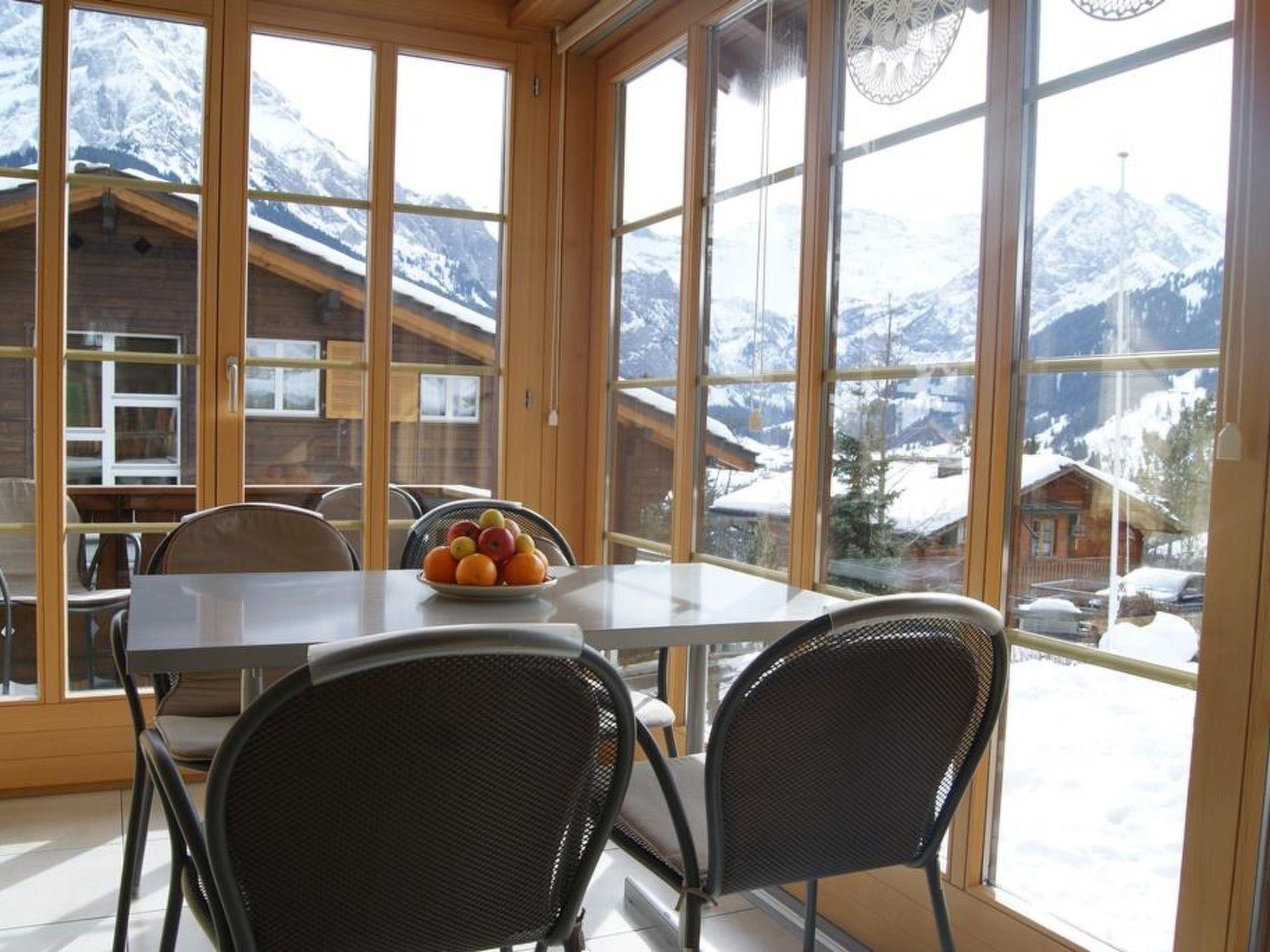 Foto 15 - Apartamento de 3 habitaciones en Adelboden con jardín