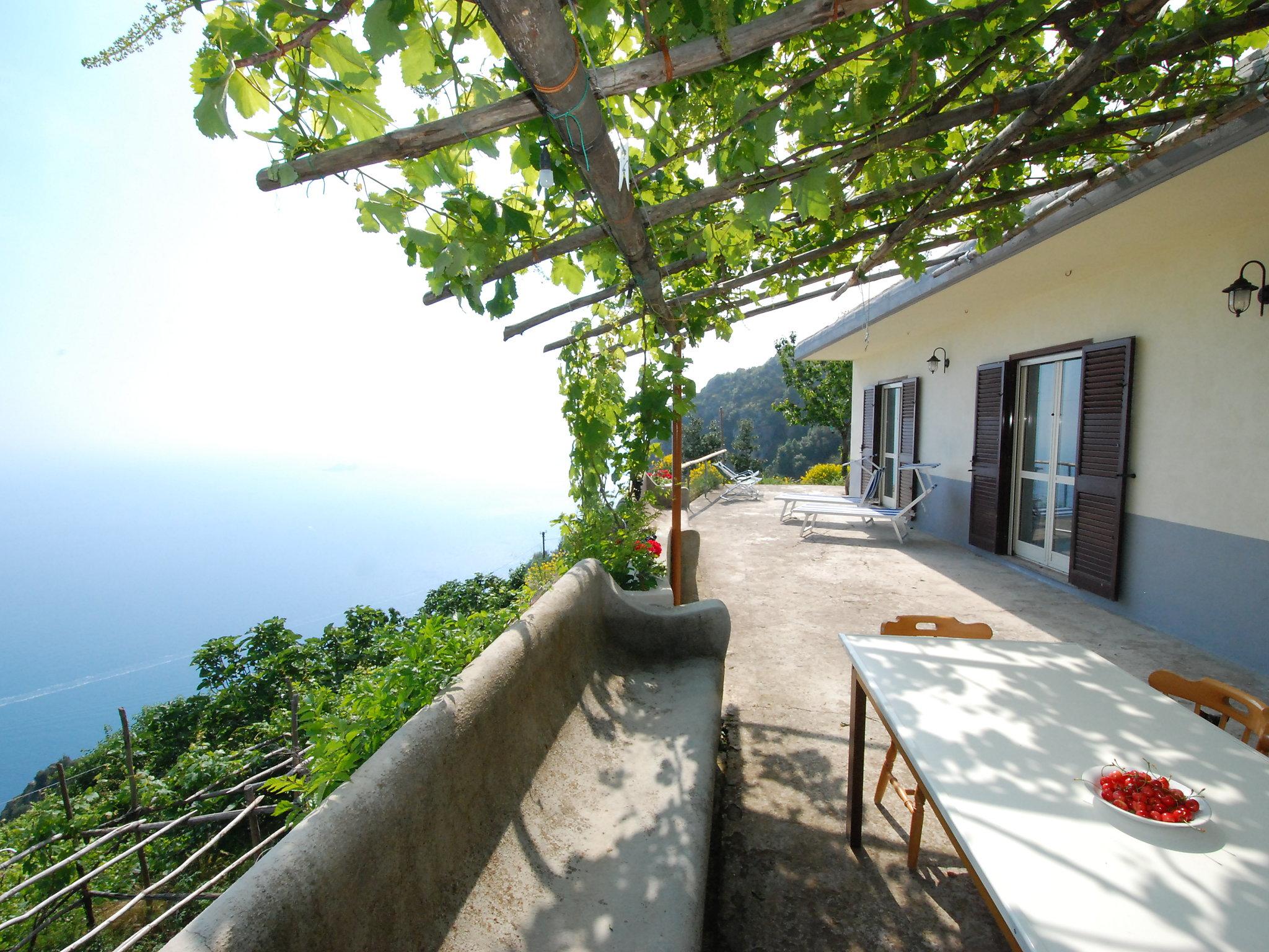 Foto 1 - Casa de 2 habitaciones en Agerola con piscina privada y vistas al mar