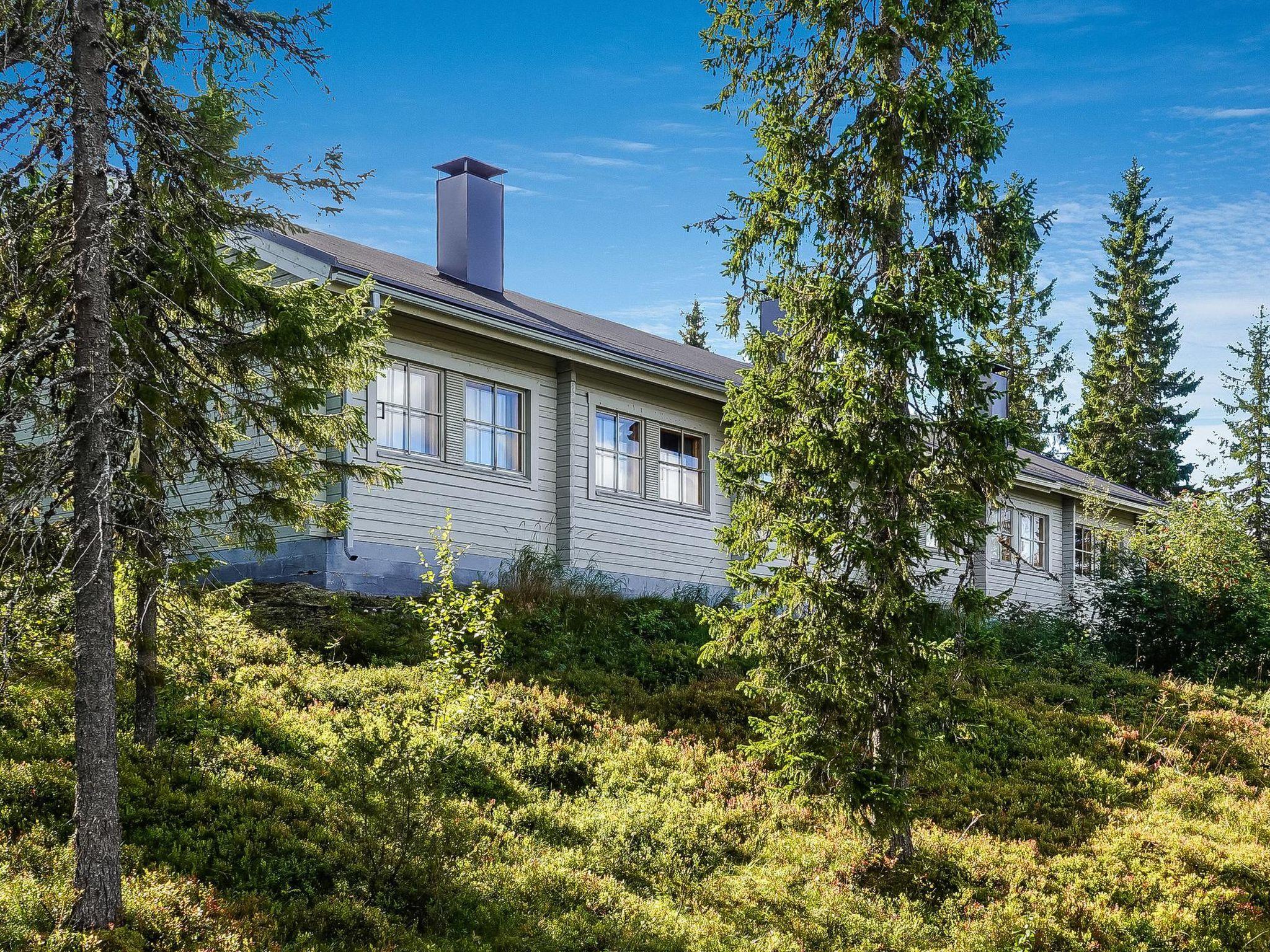 Foto 2 - Haus mit 1 Schlafzimmer in Pudasjärvi mit sauna und blick auf die berge