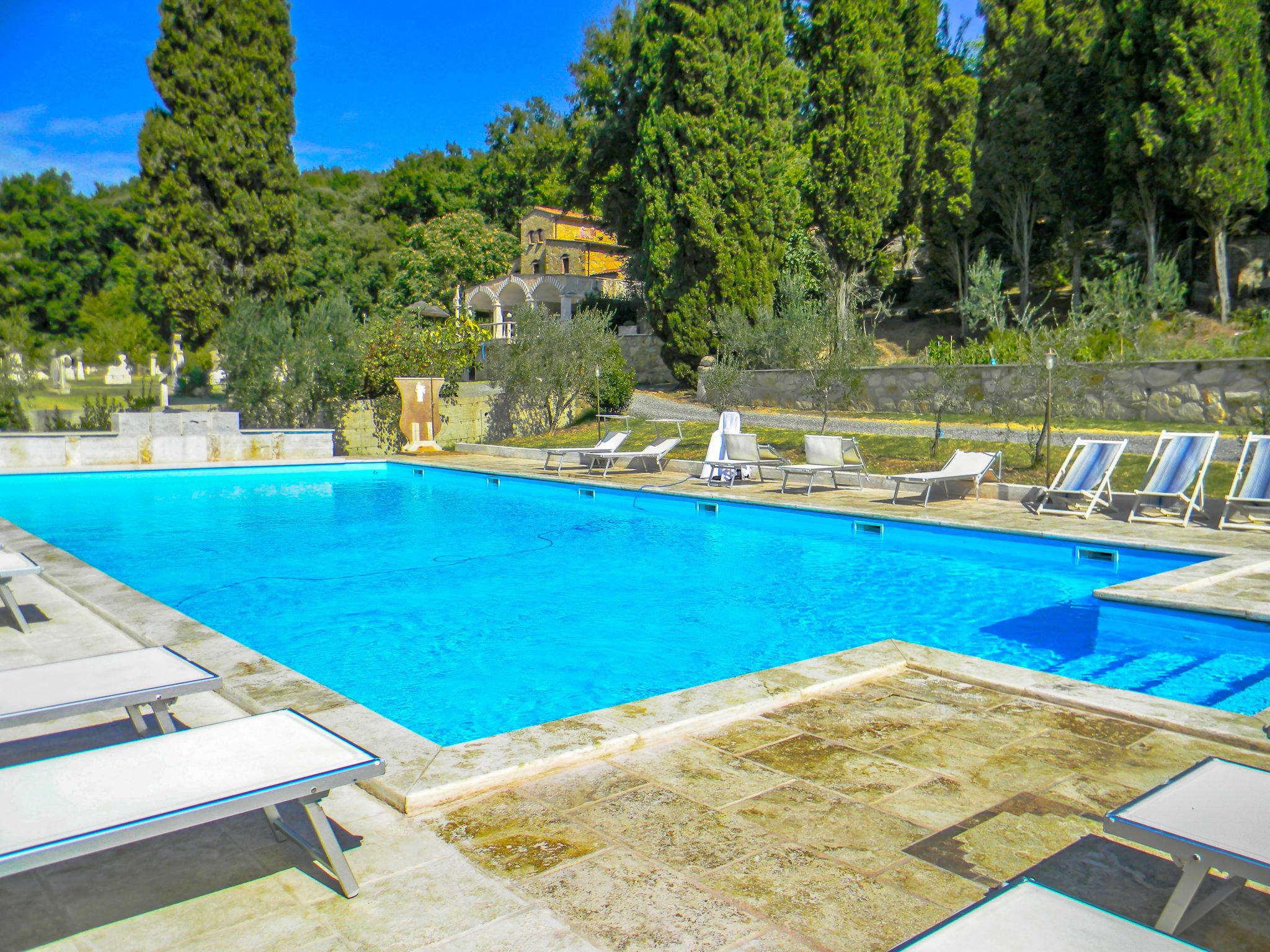 Foto 1 - Casa de 4 quartos em Monteverdi Marittimo com piscina e vistas do mar