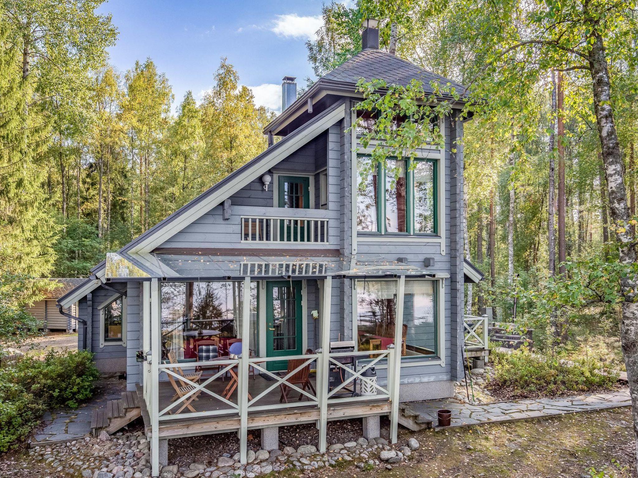 Photo 2 - Maison de 2 chambres à Pertunmaa avec sauna