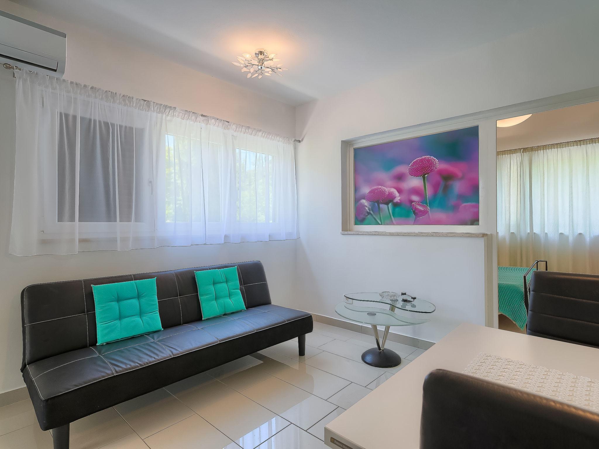Foto 2 - Apartamento de 1 quarto em Labin com piscina e vistas do mar
