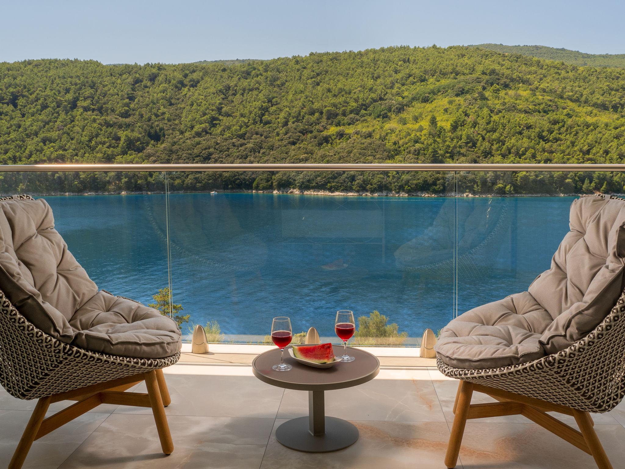 Foto 46 - Casa con 5 camere da letto a Labin con piscina privata e vista mare