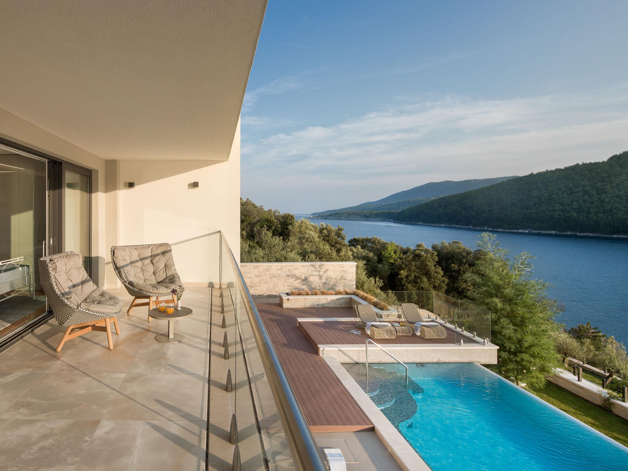 Foto 47 - Casa con 5 camere da letto a Labin con piscina privata e vista mare