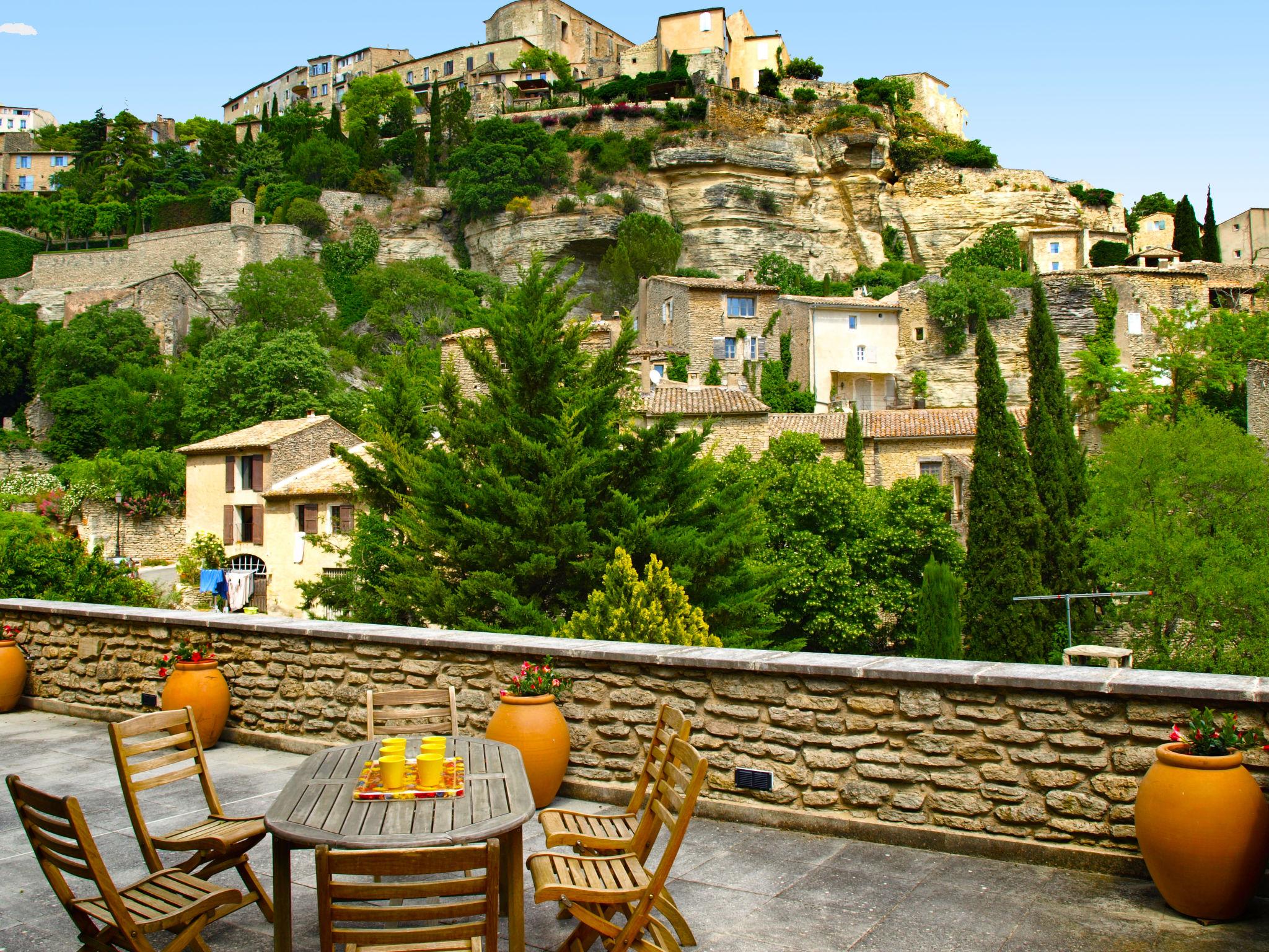 Foto 1 - Casa de 3 quartos em Gordes com piscina privada e terraço