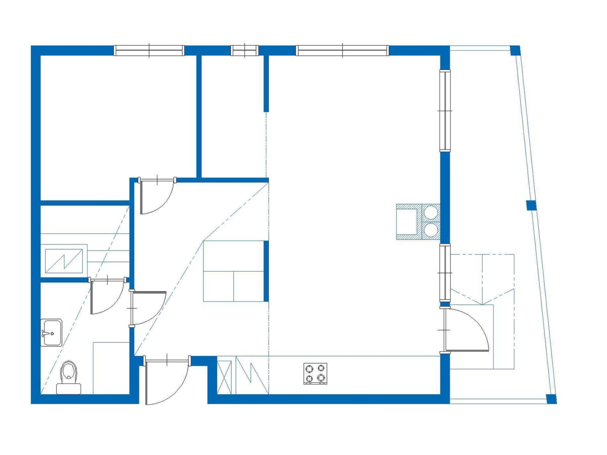 Foto 18 - Haus mit 1 Schlafzimmer in Kolari mit sauna und blick auf die berge