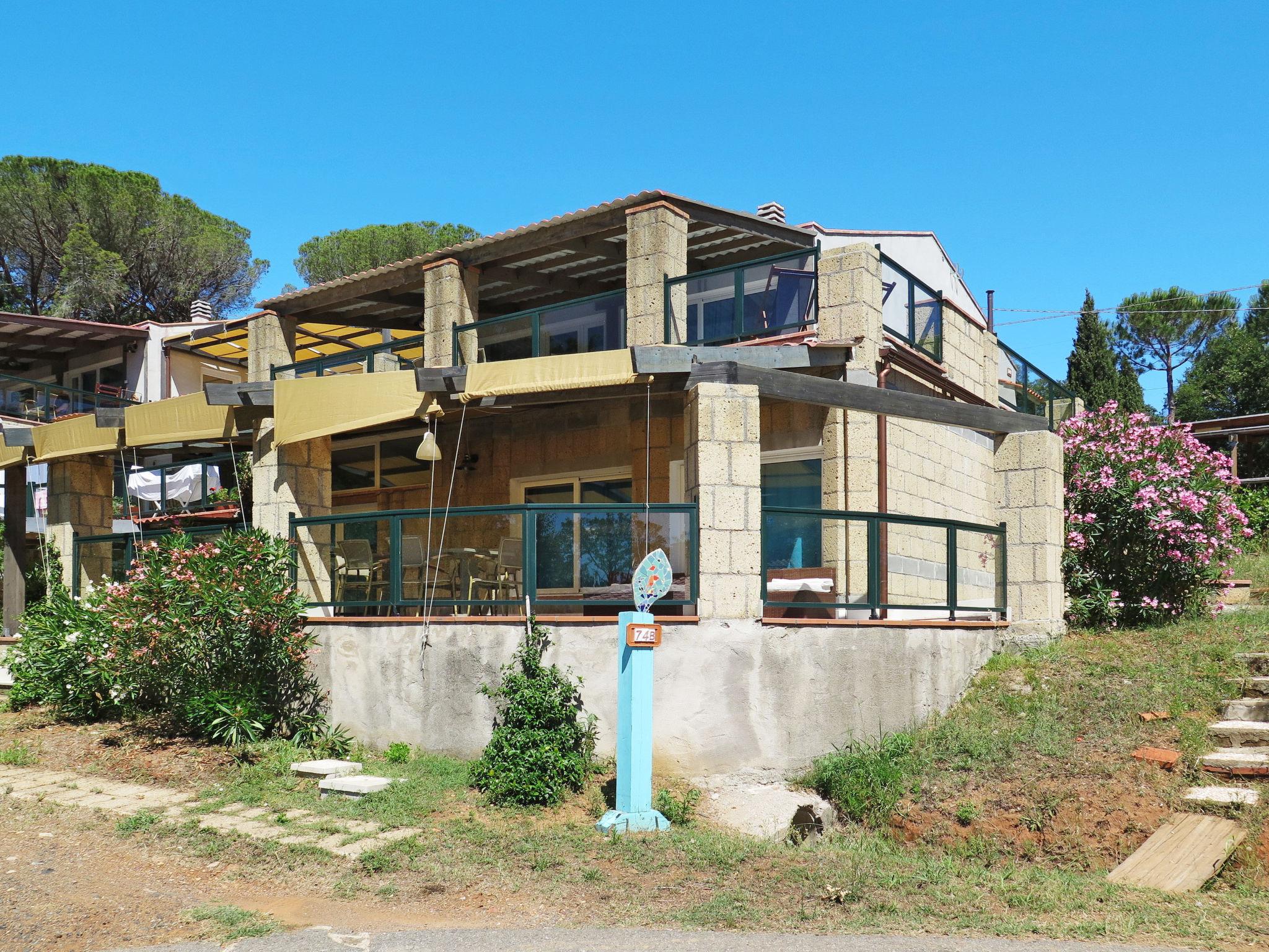 Foto 7 - Apartamento de 4 habitaciones en Guardistallo con piscina y vistas al mar