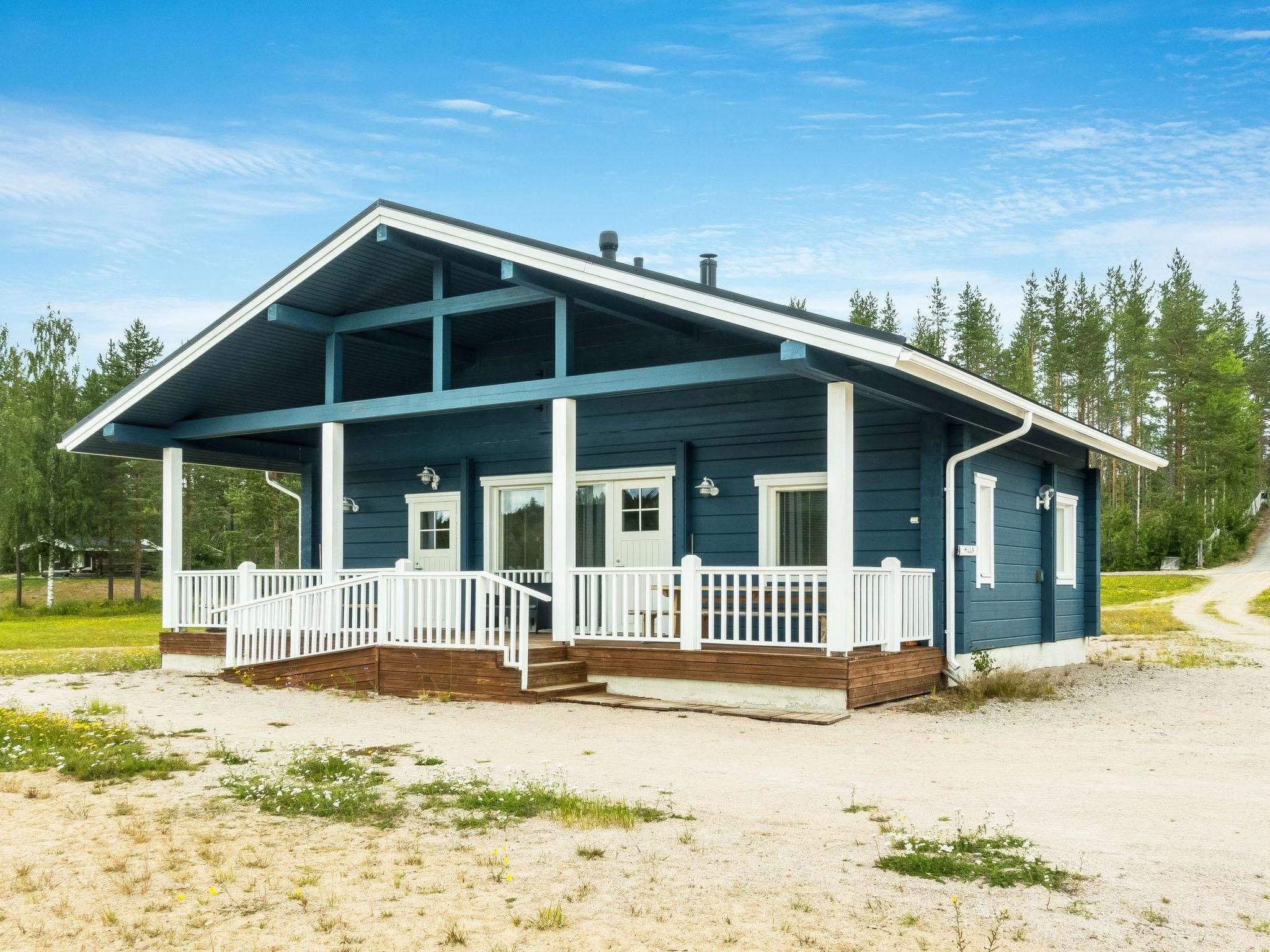 Foto 5 - Casa de 2 habitaciones en Rovaniemi con sauna y vistas a la montaña