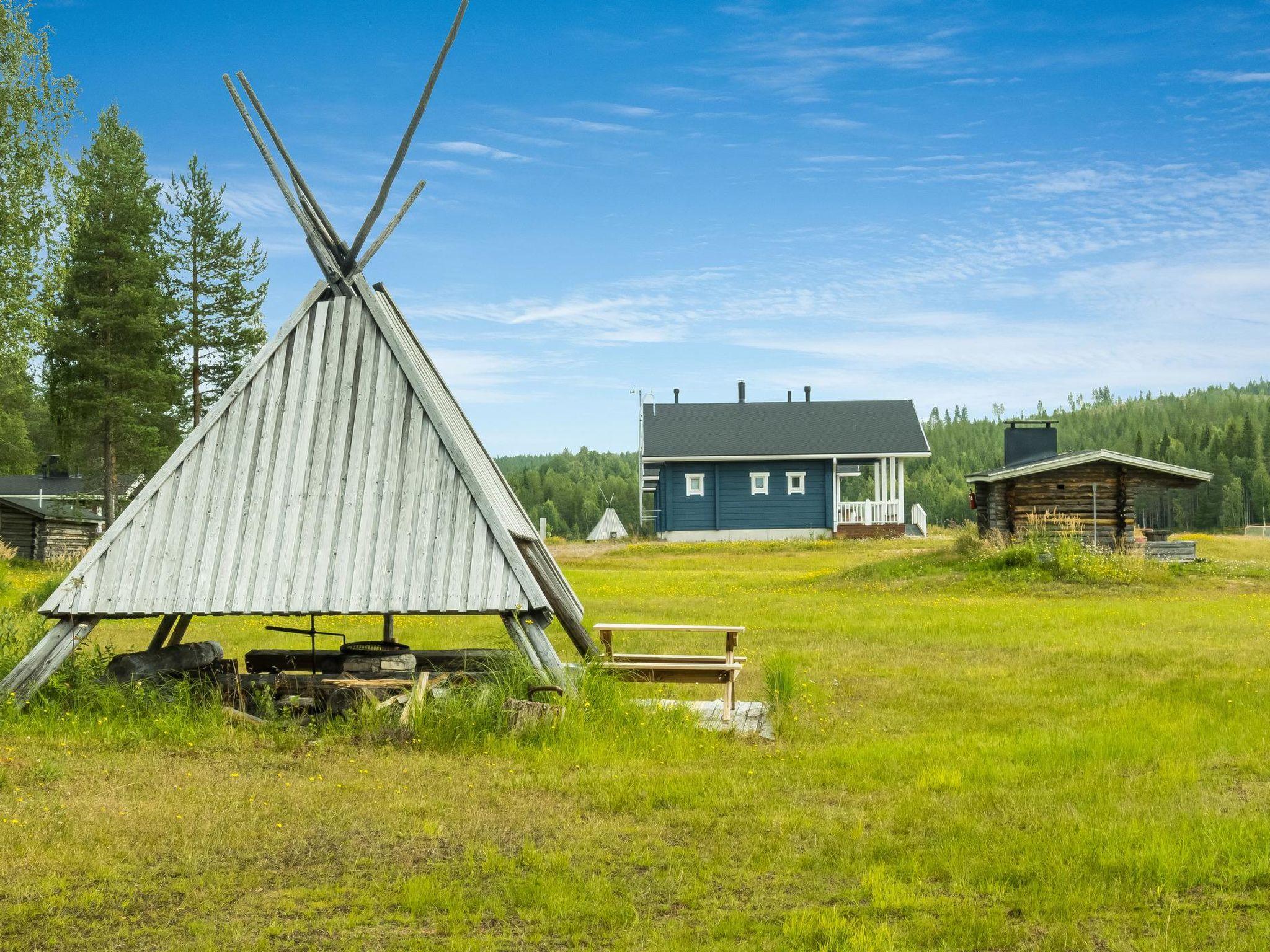Foto 7 - Casa de 2 habitaciones en Rovaniemi con sauna y vistas a la montaña