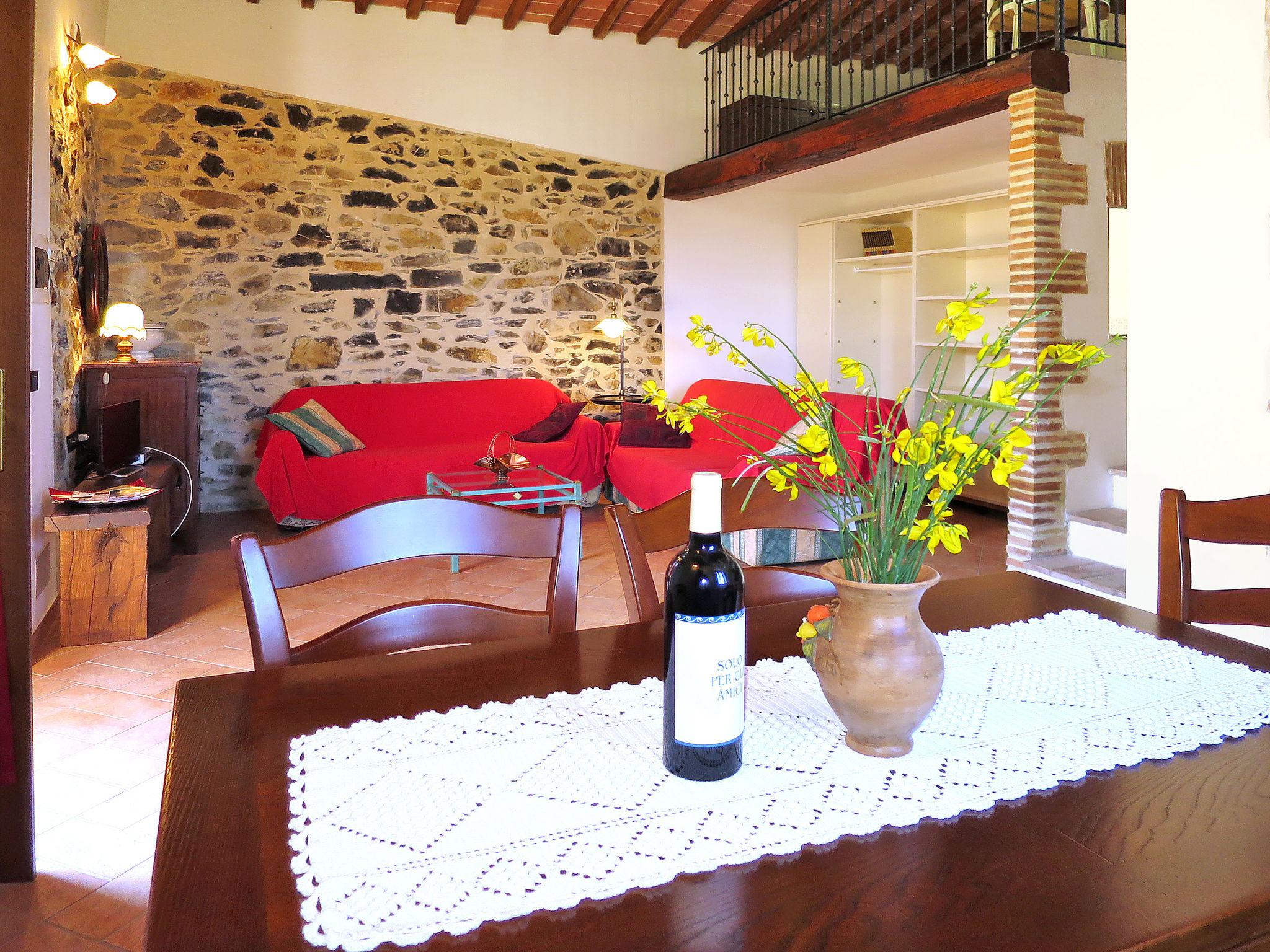 Foto 8 - Casa de 3 habitaciones en Castelnuovo di Val di Cecina con piscina privada y jardín