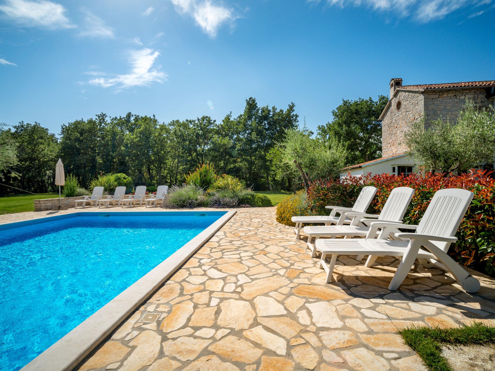 Photo 6 - Appartement de 2 chambres à Tar-Vabriga avec piscine et vues à la mer