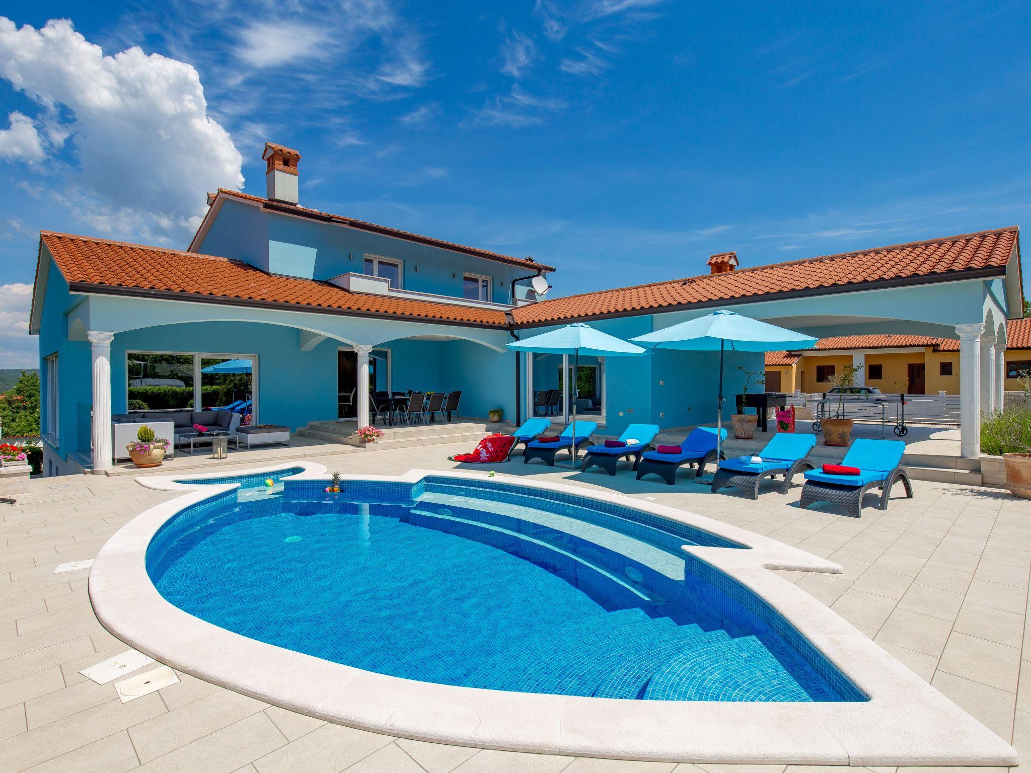 Foto 41 - Casa de 4 habitaciones en Labin con piscina privada y vistas al mar