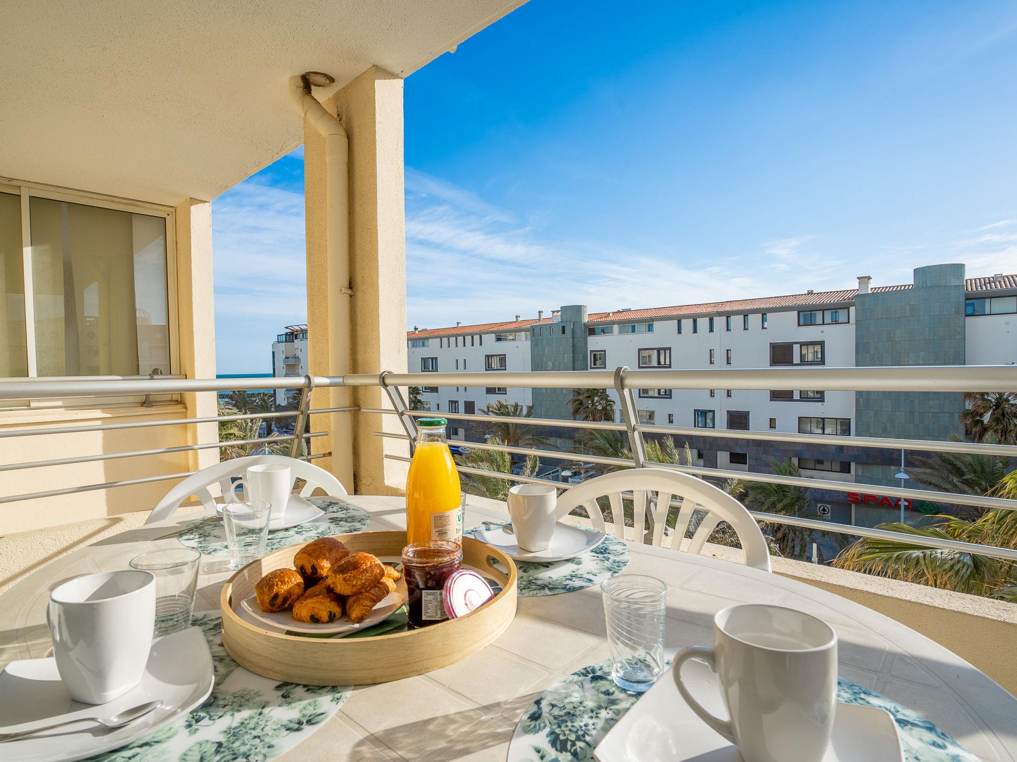 Foto 7 - Apartamento de 1 habitación en Agde con piscina y terraza